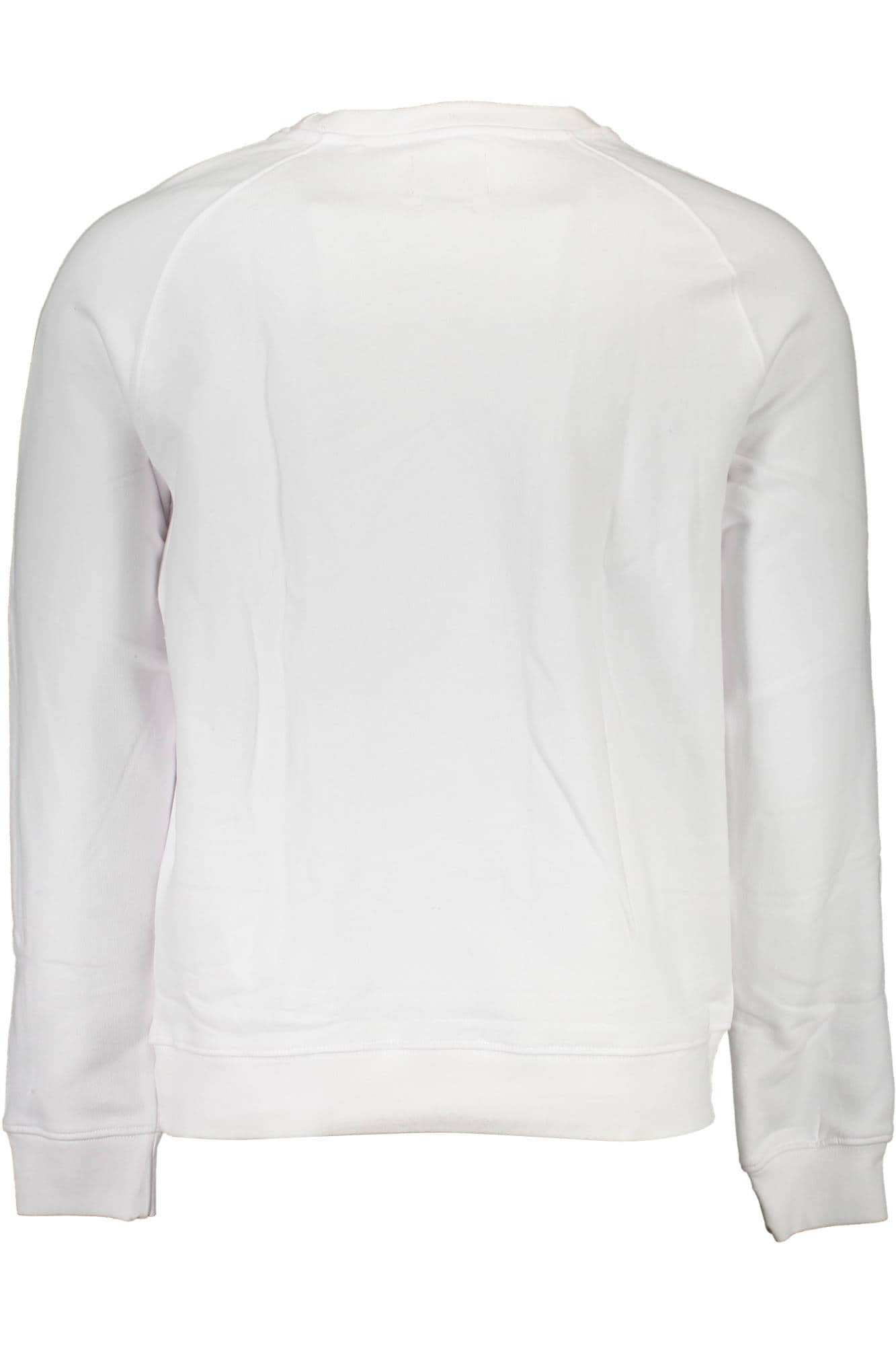 GUESS JEANS SWEATSHIRT OHNE REISSVERSCHLUSS HERREN WEISS