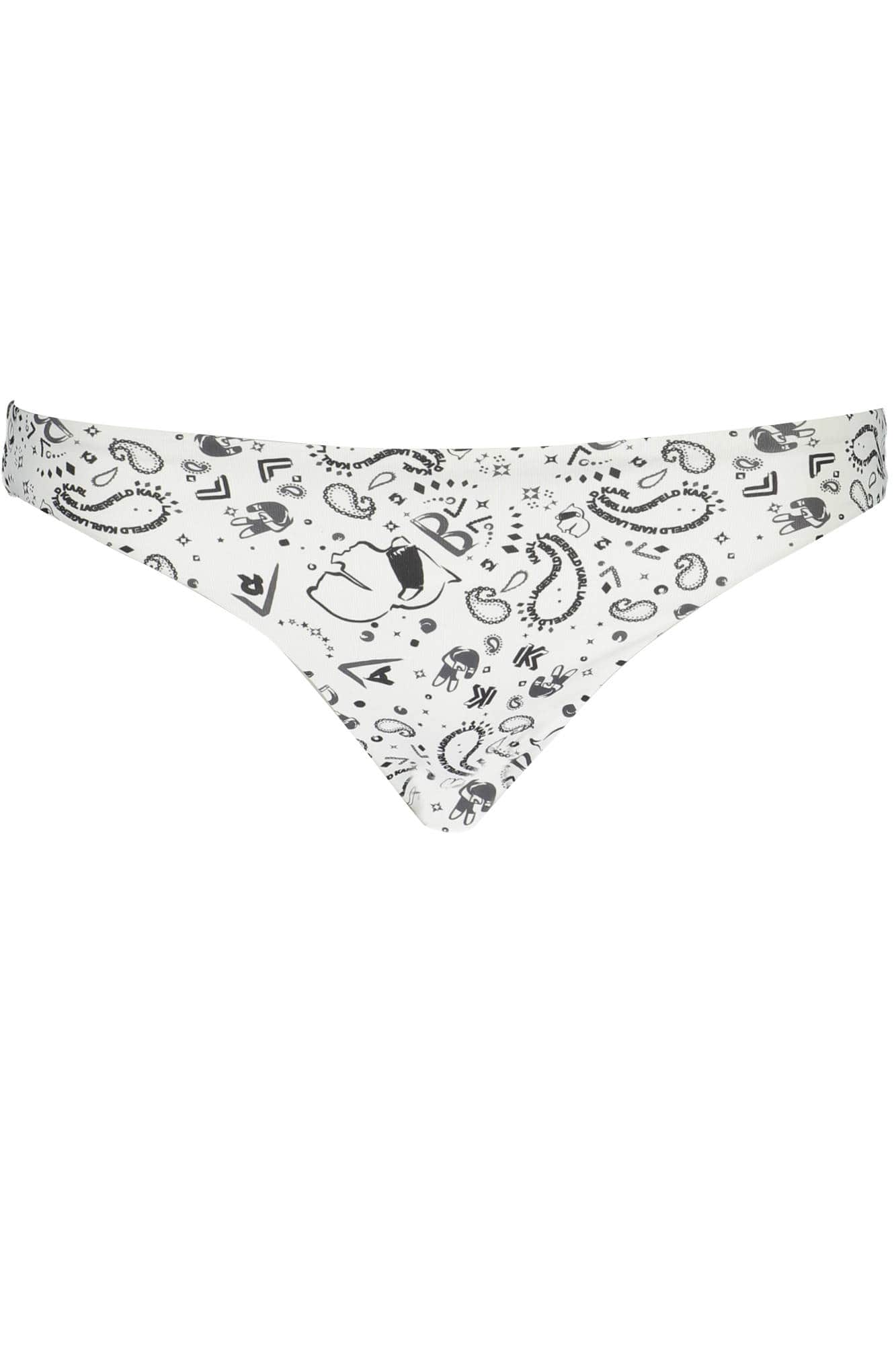 KARL LAGERFELD BADEHOSE WEISS DAMEN