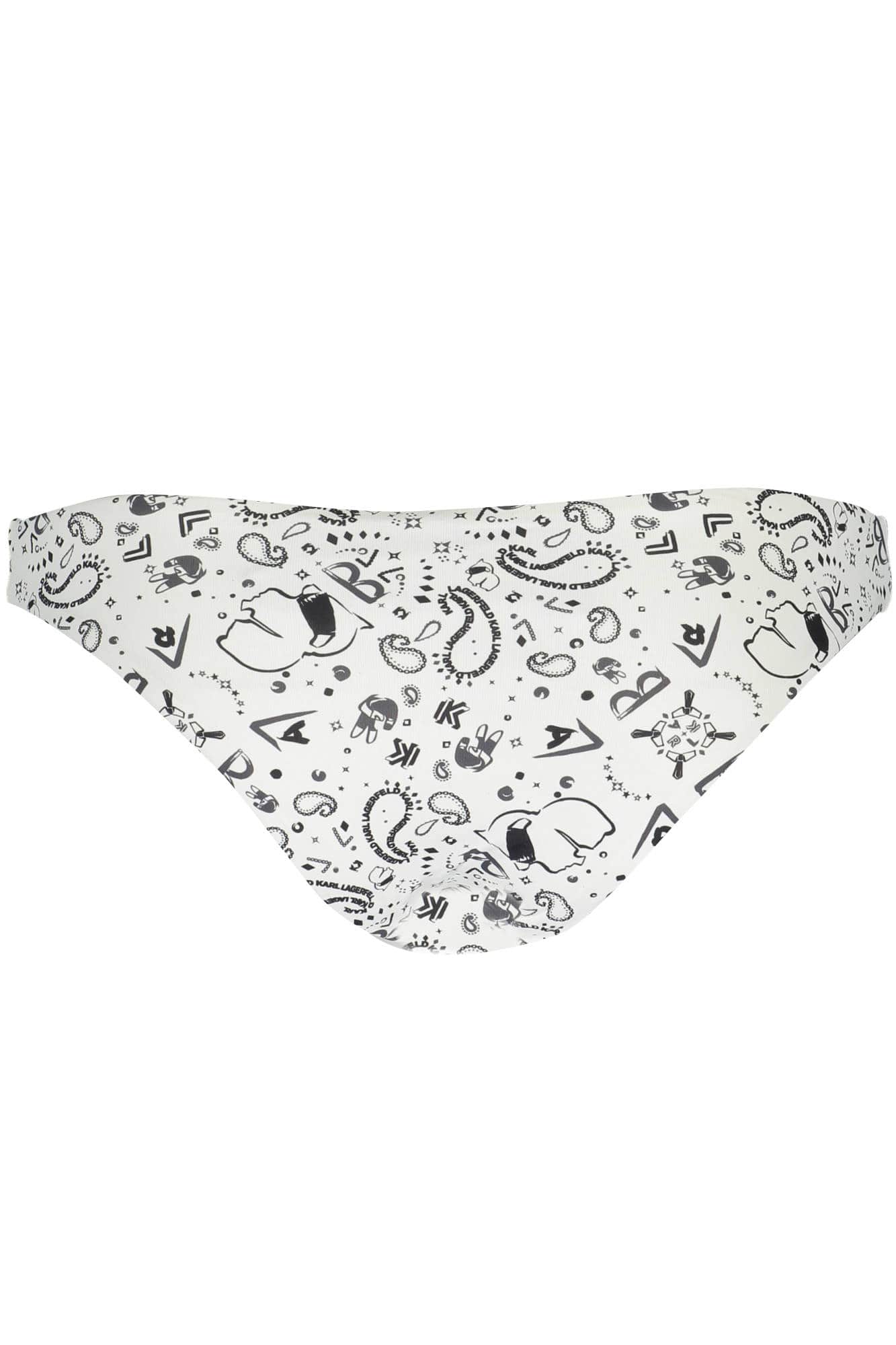 KARL LAGERFELD BADEHOSE WEISS DAMEN