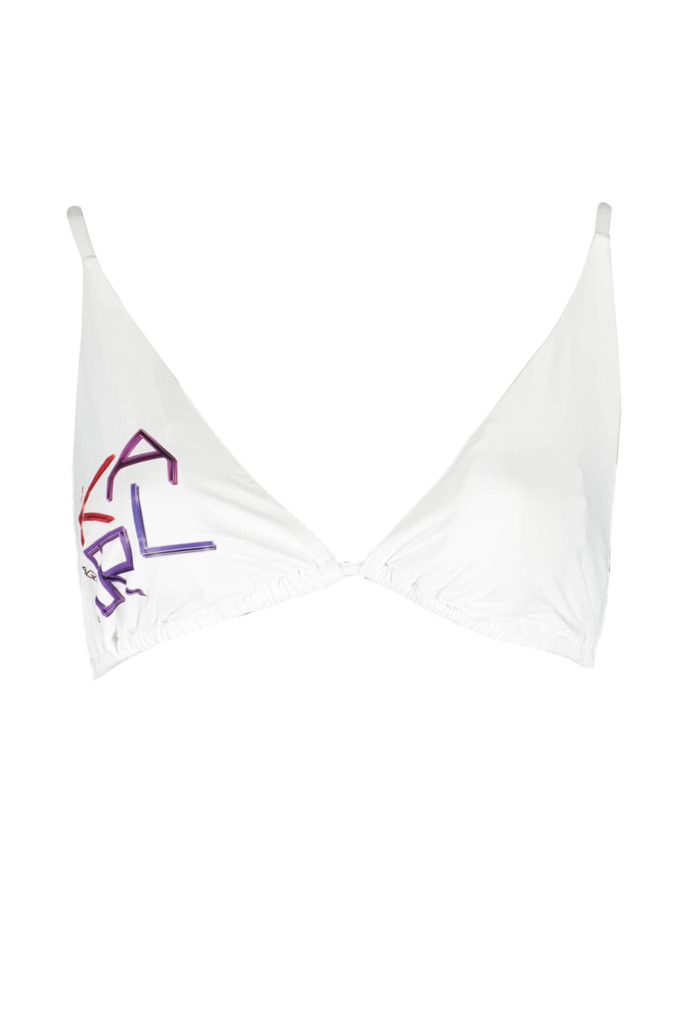 KARL LAGERFELD BIKINIOBERTEIL WEISS DAMEN