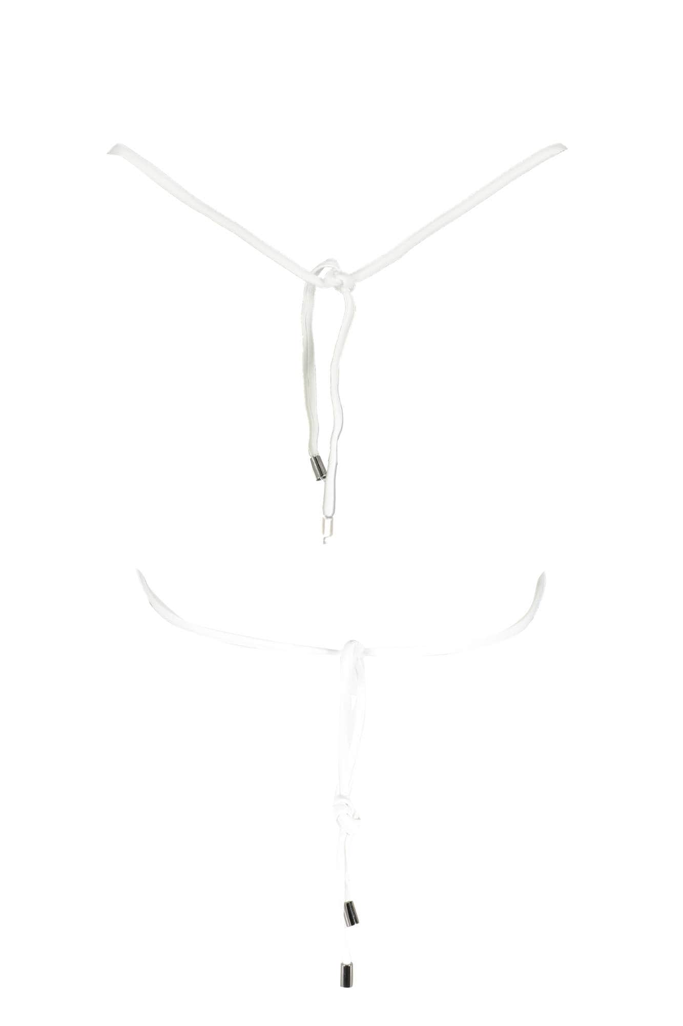 KARL LAGERFELD BIKINIOBERTEIL WEISS DAMEN