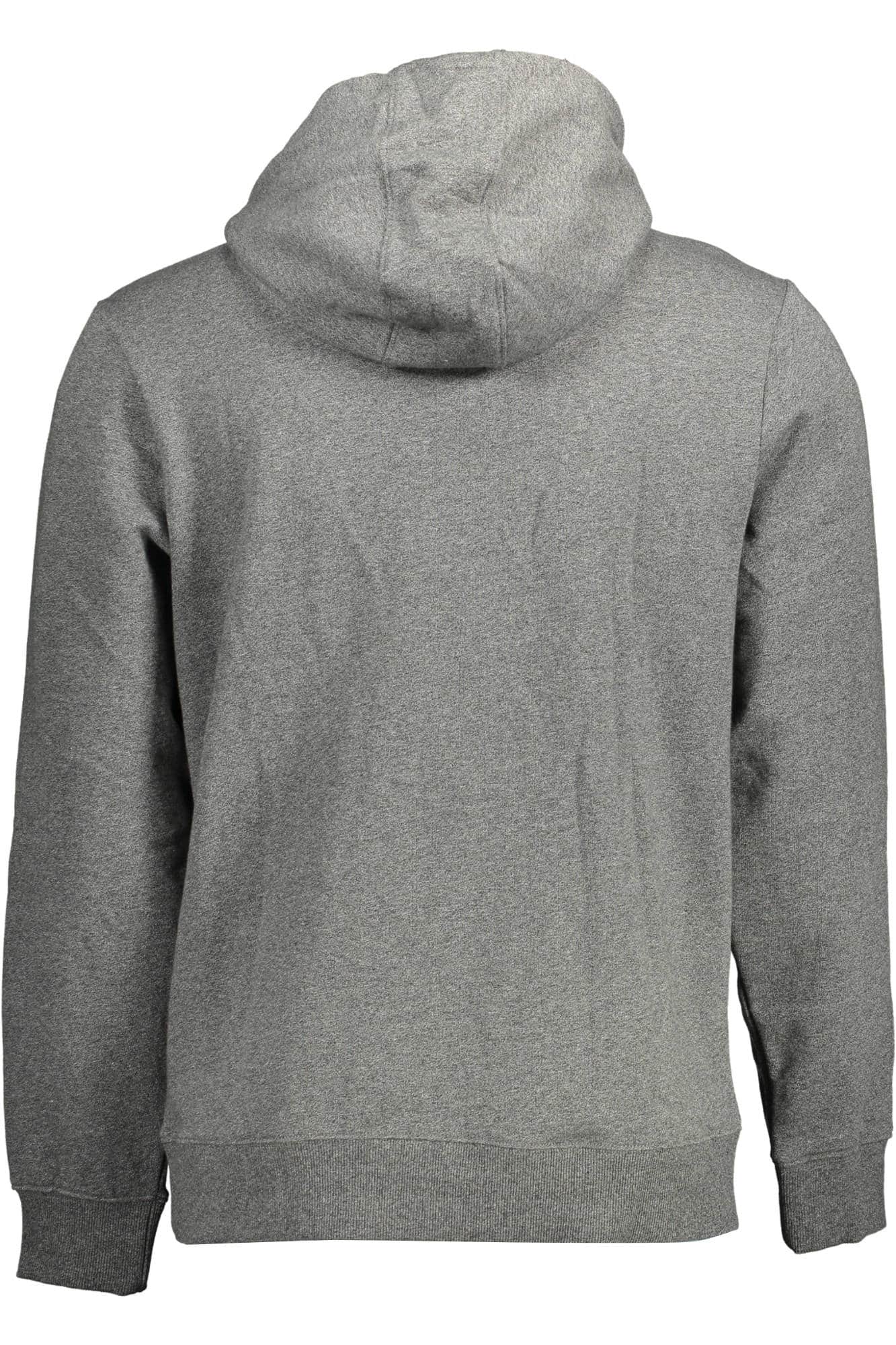 GUESS JEANS SWEATSHIRT OHNE REISSVERSCHLUSS HERREN GRAU
