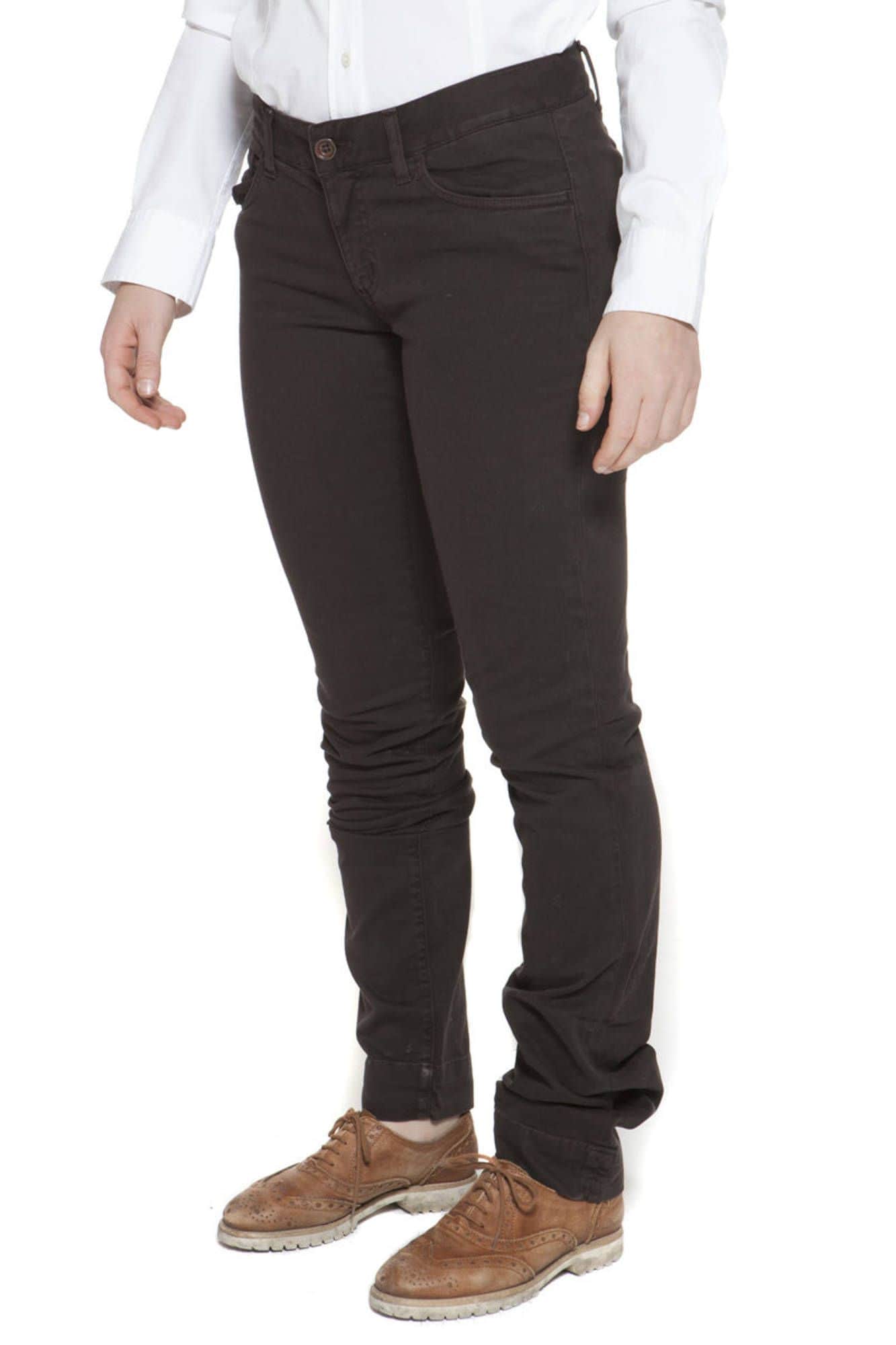 GANT DAMEN BRAUN HOSE