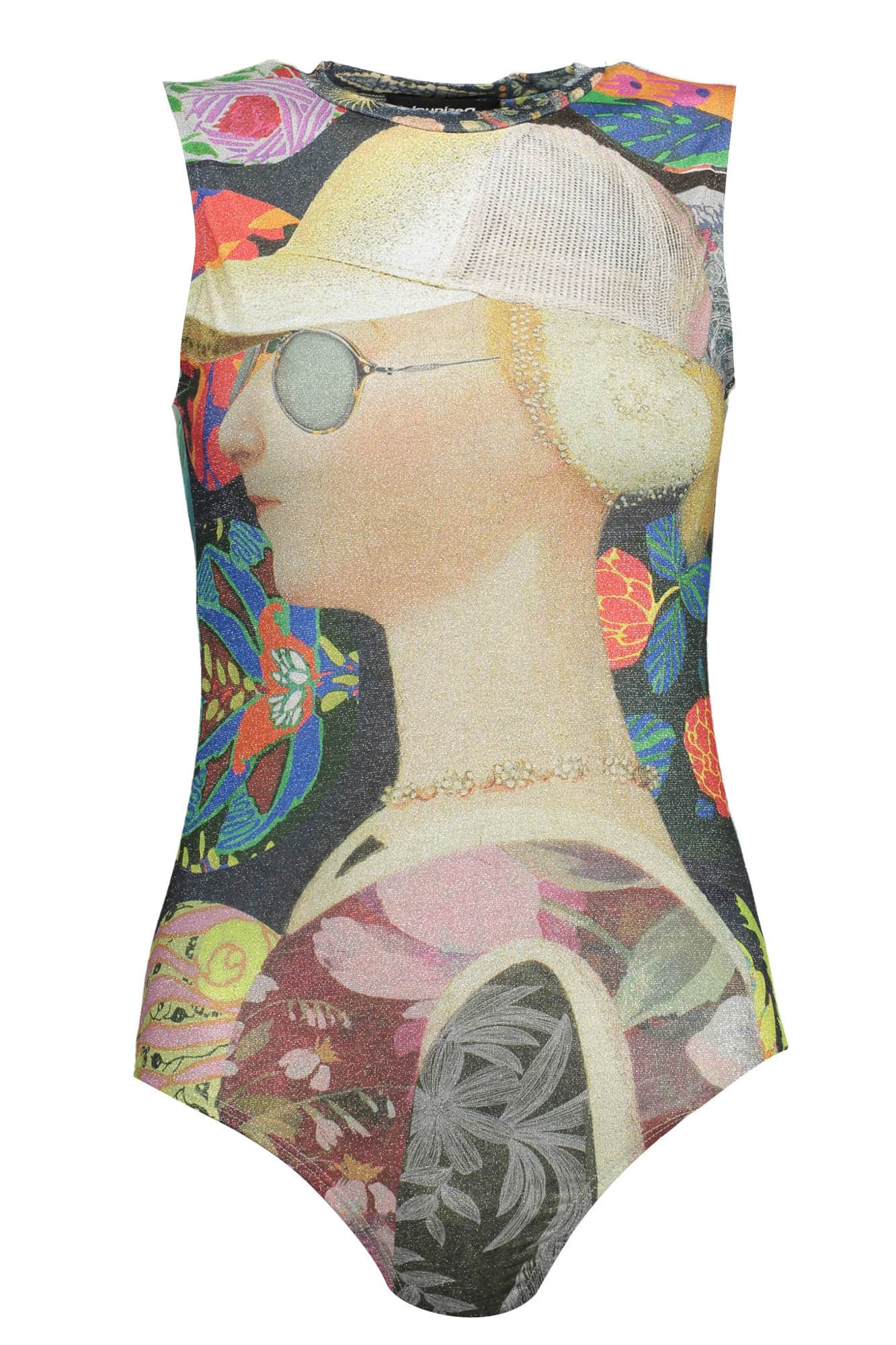 DESIGUAL BODY A TANKTOP DAMEN GRÜN