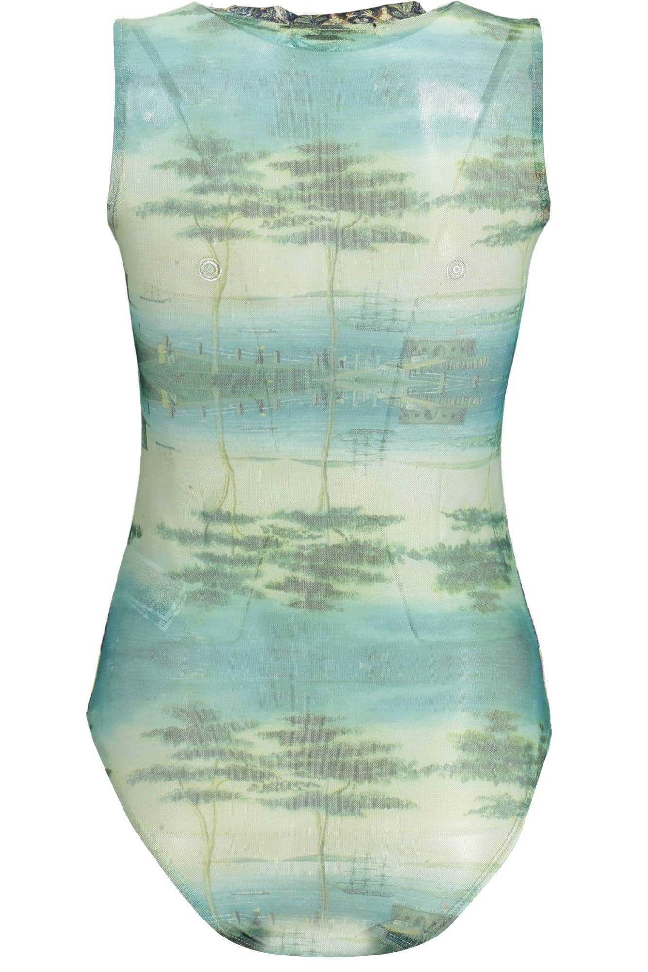 DESIGUAL BODY A TANKTOP DAMEN GRÜN