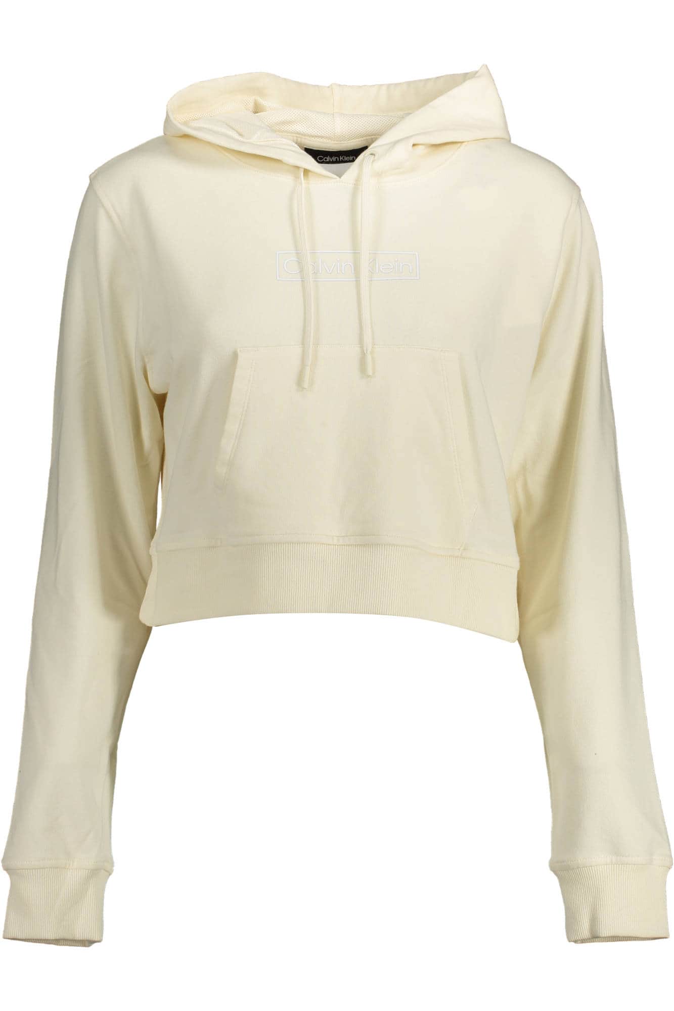 CALVIN KLEIN SWEATSHIRT OHNE REISSVERSCHLUSS DAMEN WEISS