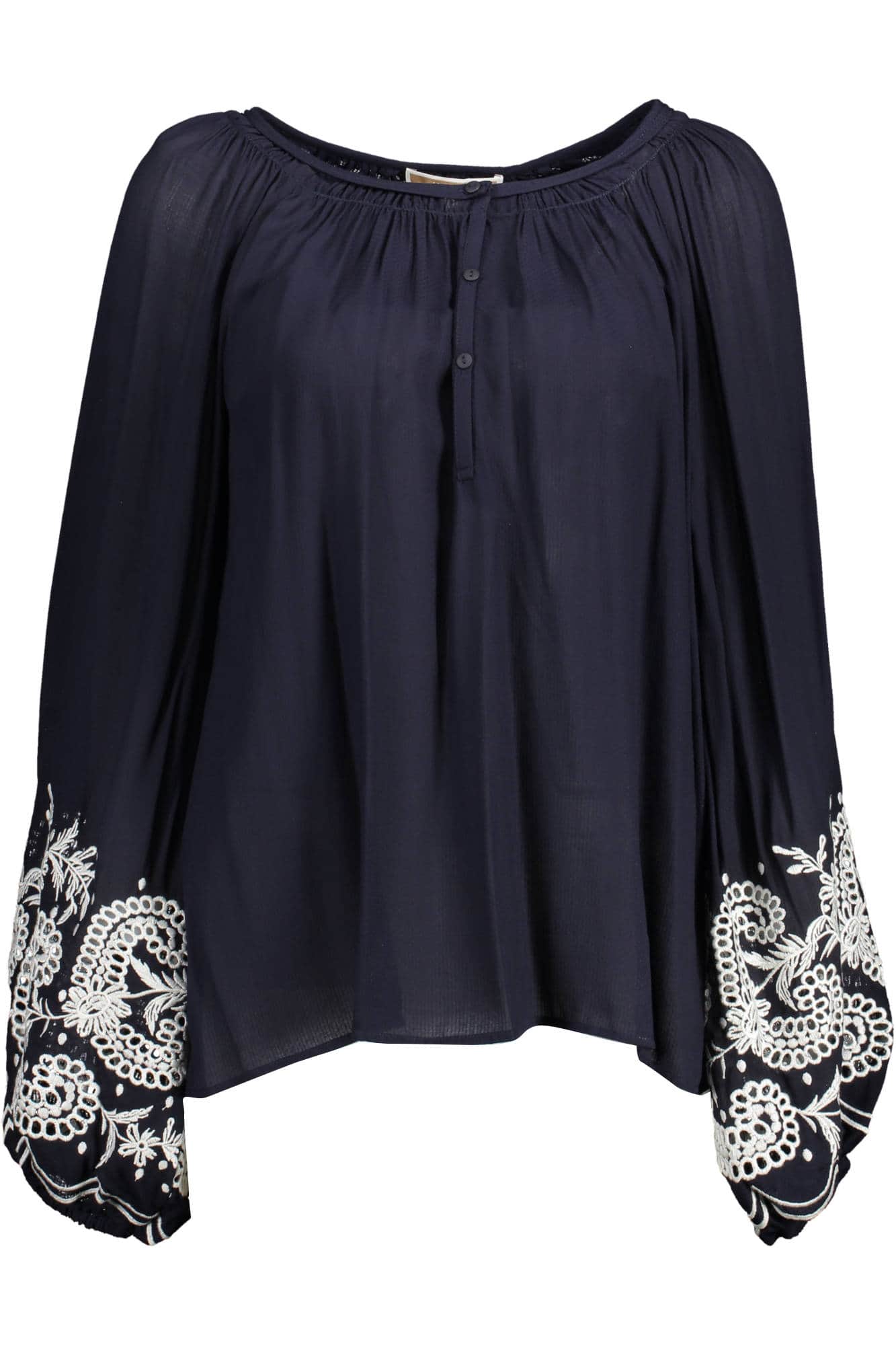 KOCCA LANGARM SHIRT BLAU DAMEN