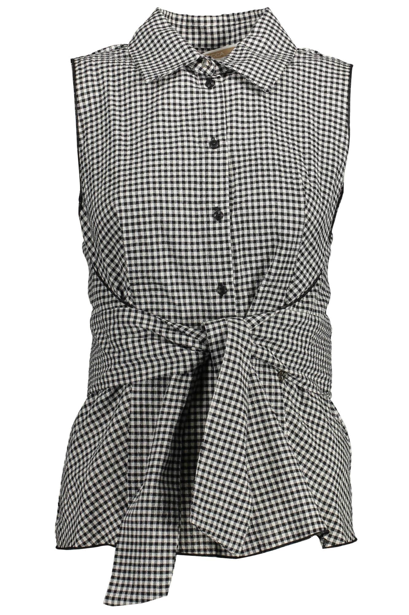 KOCCA DAMEN ÄRMELLOS SHIRT SCHWARZ