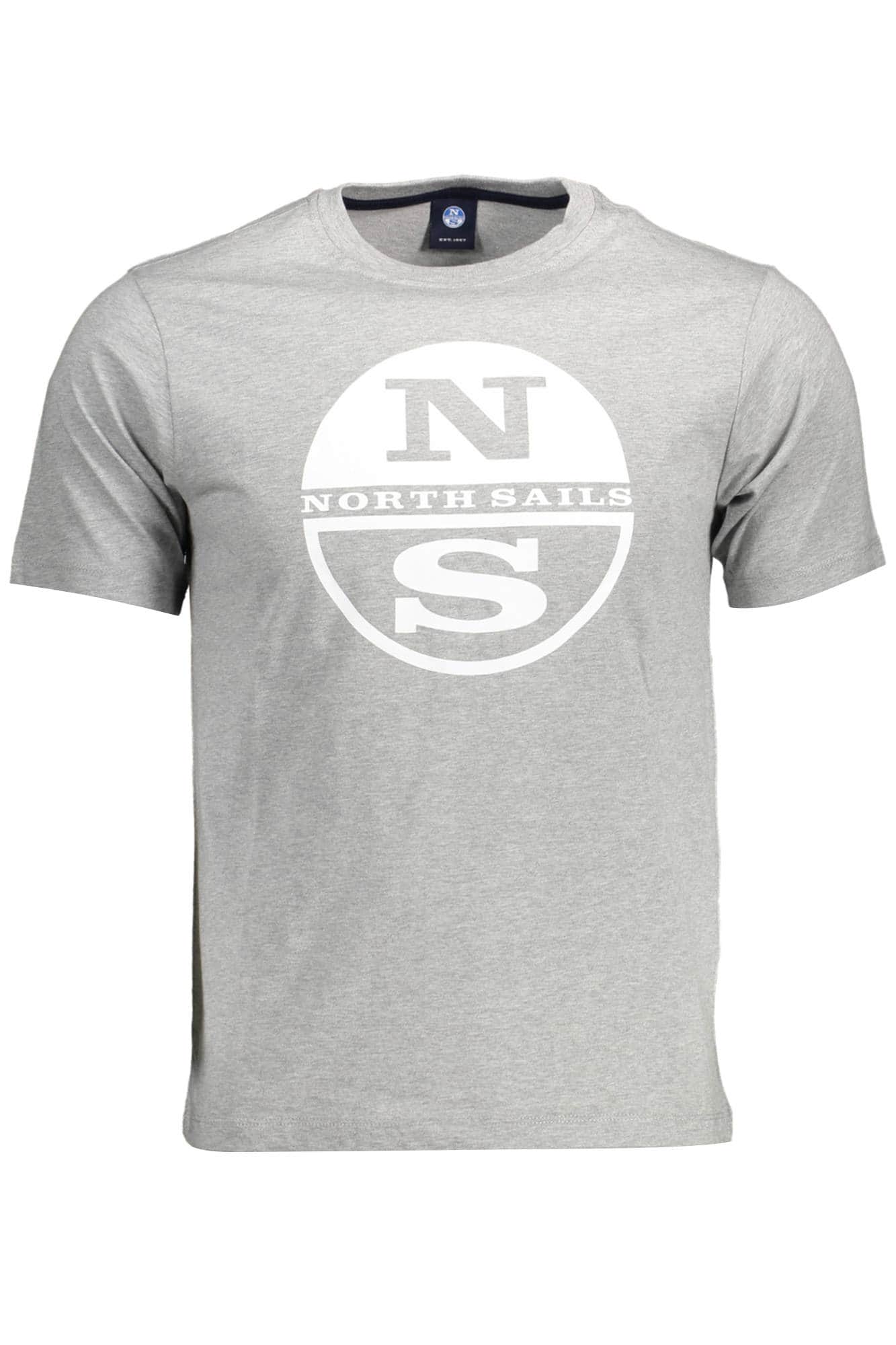 NORTH SAILS HERREN KURZARM T-SHIRT GRAU