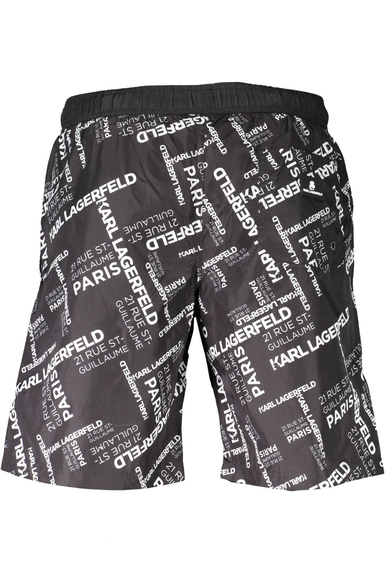 KARL LAGERFELD BADEMODE BADEHOSE HERREN SCHWARZ
