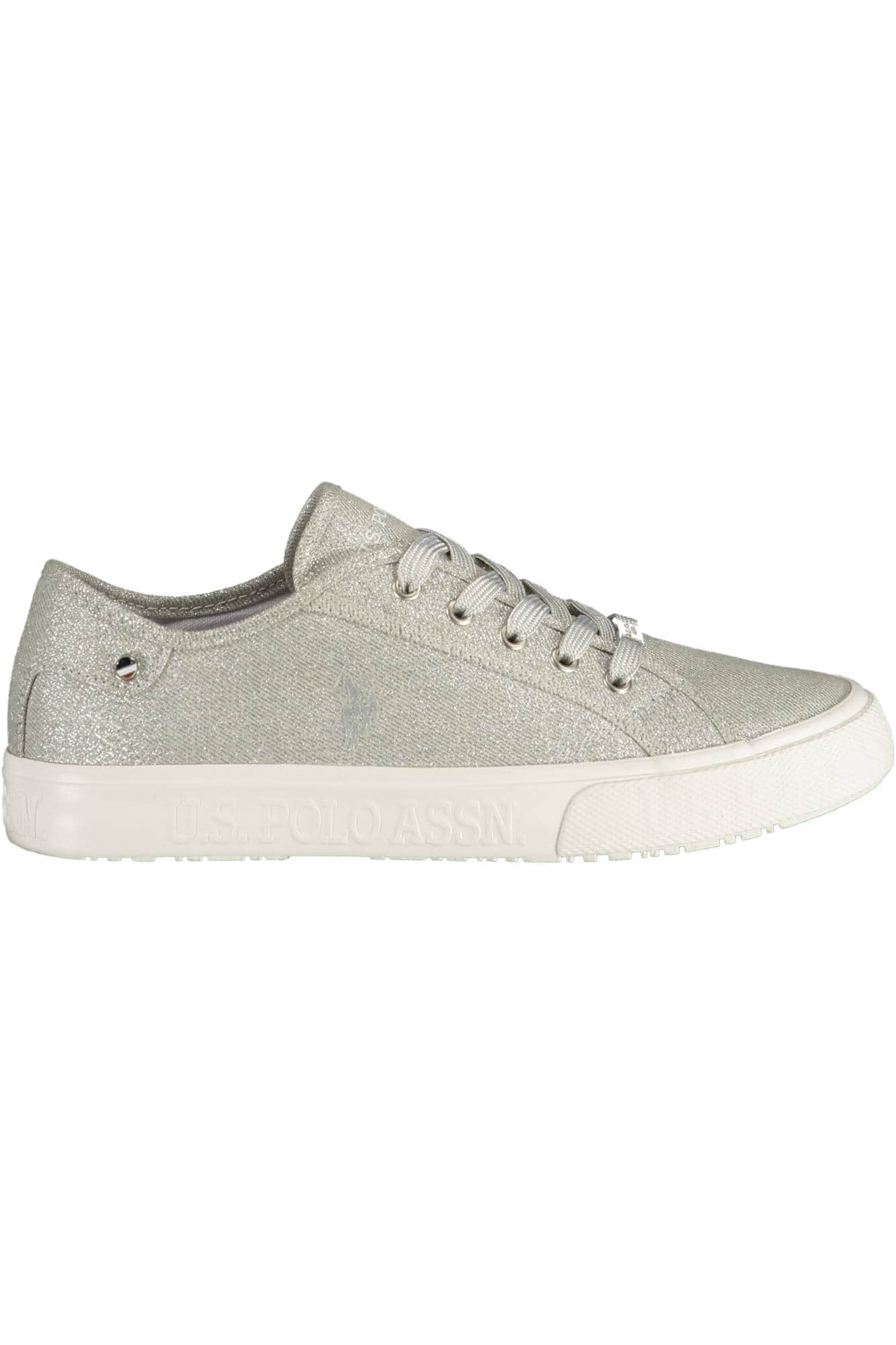 US POLO ASSN. SPORTSCHUHE DAMEN SILBER