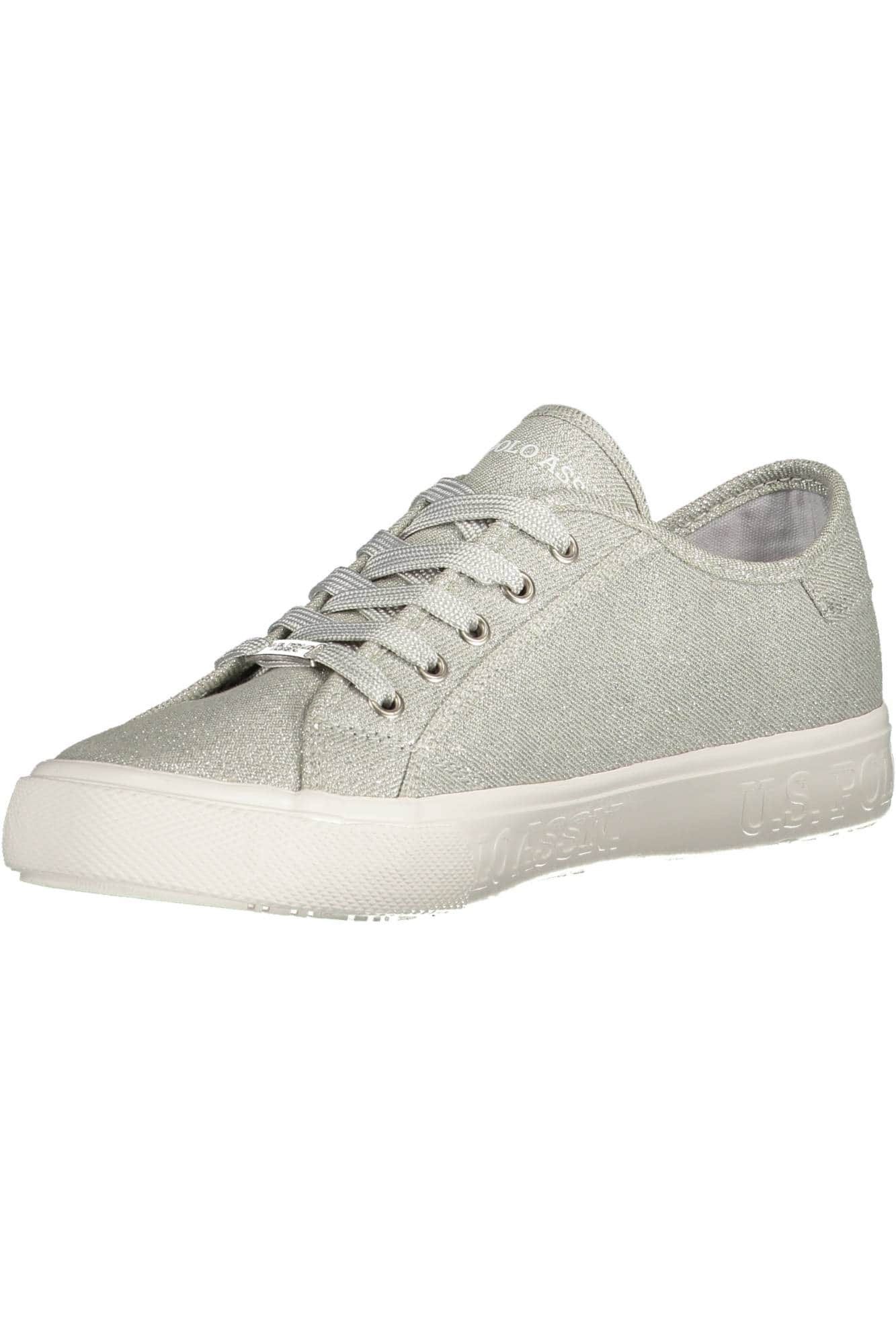 US POLO ASSN. SPORTSCHUHE DAMEN SILBER