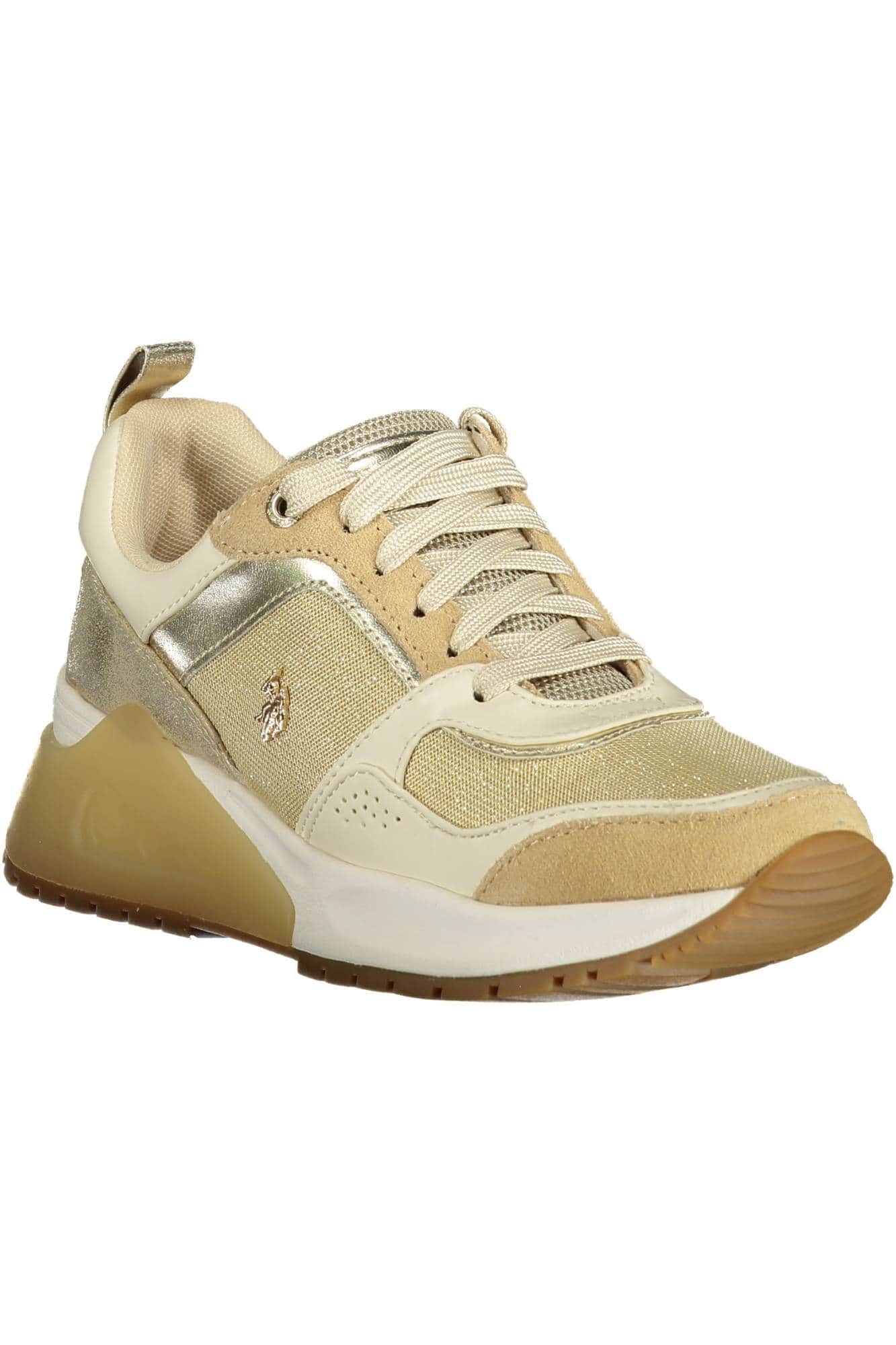 US POLO ASSN. SPORTSCHUHE DAMEN GOLD