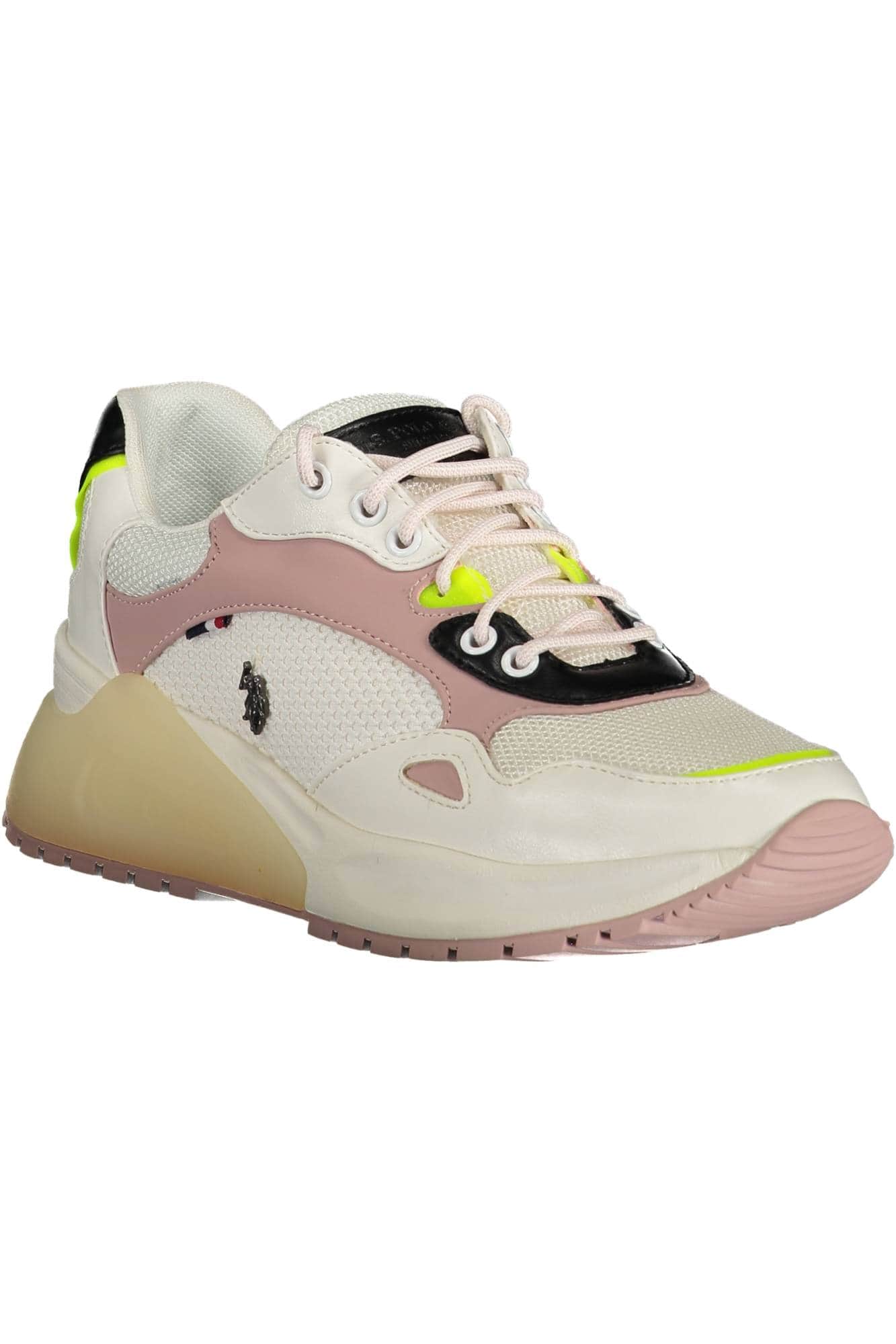 US POLO ASSN. WEISS DAMEN SPORTSCHUHE