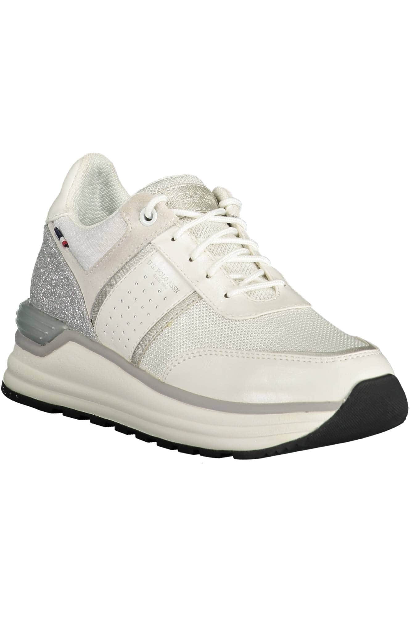 US POLO ASSN. WEISS DAMEN SPORTSCHUHE