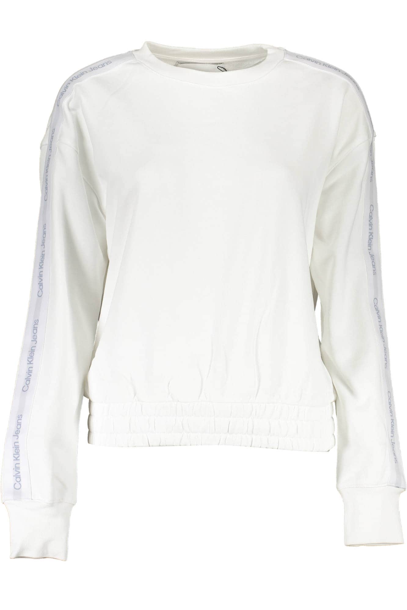 CALVIN KLEIN SWEATSHIRT OHNE REISSVERSCHLUSS DAMEN WEISS