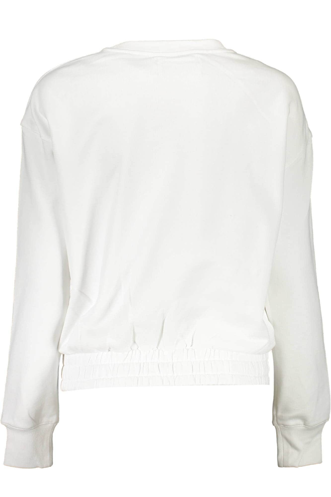 CALVIN KLEIN SWEATSHIRT OHNE REISSVERSCHLUSS DAMEN WEISS