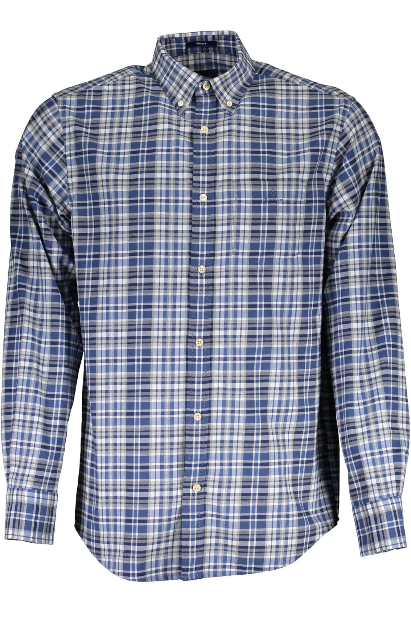 GANT HERREN BLAU LANGARM SHIRT