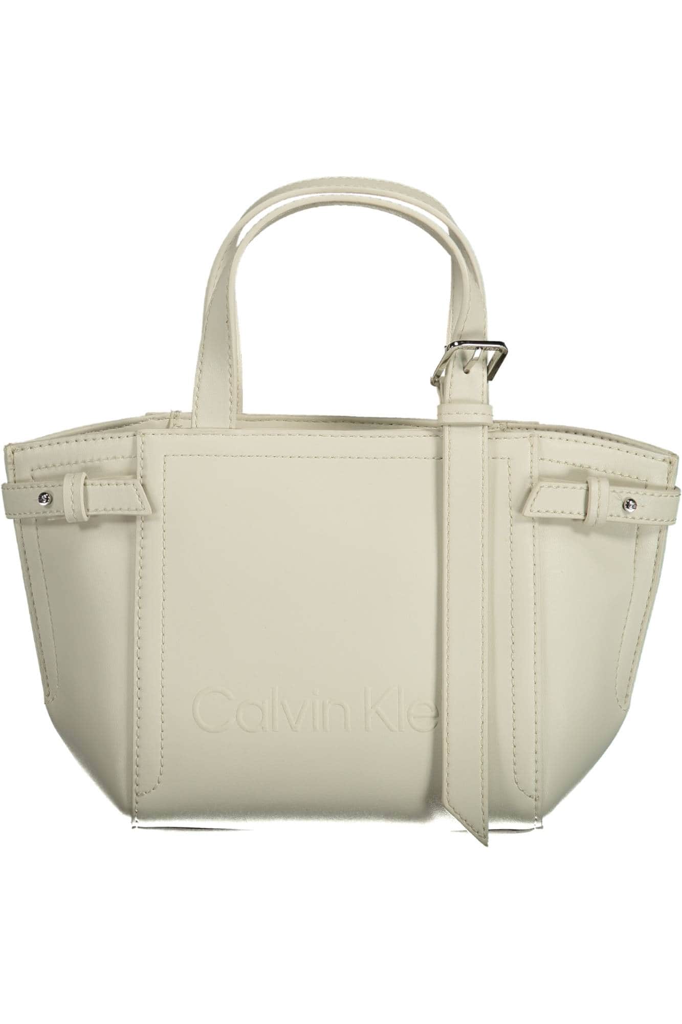 CALVIN KLEIN WEISS DAMEN TASCHE