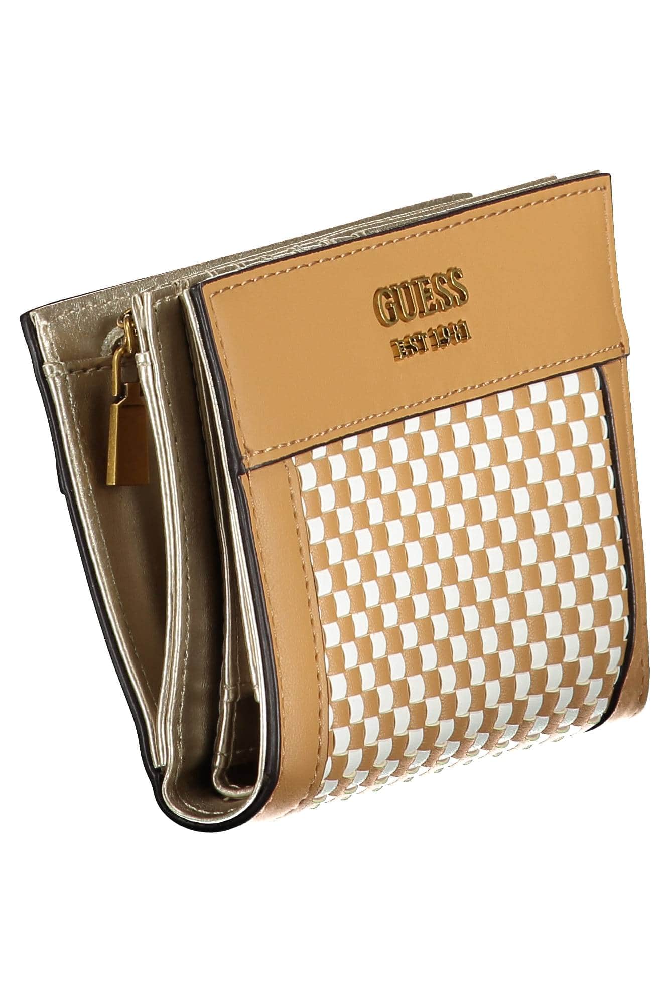 GUESS JEANS DAMEN GELDBÖRSE SCHWARZ