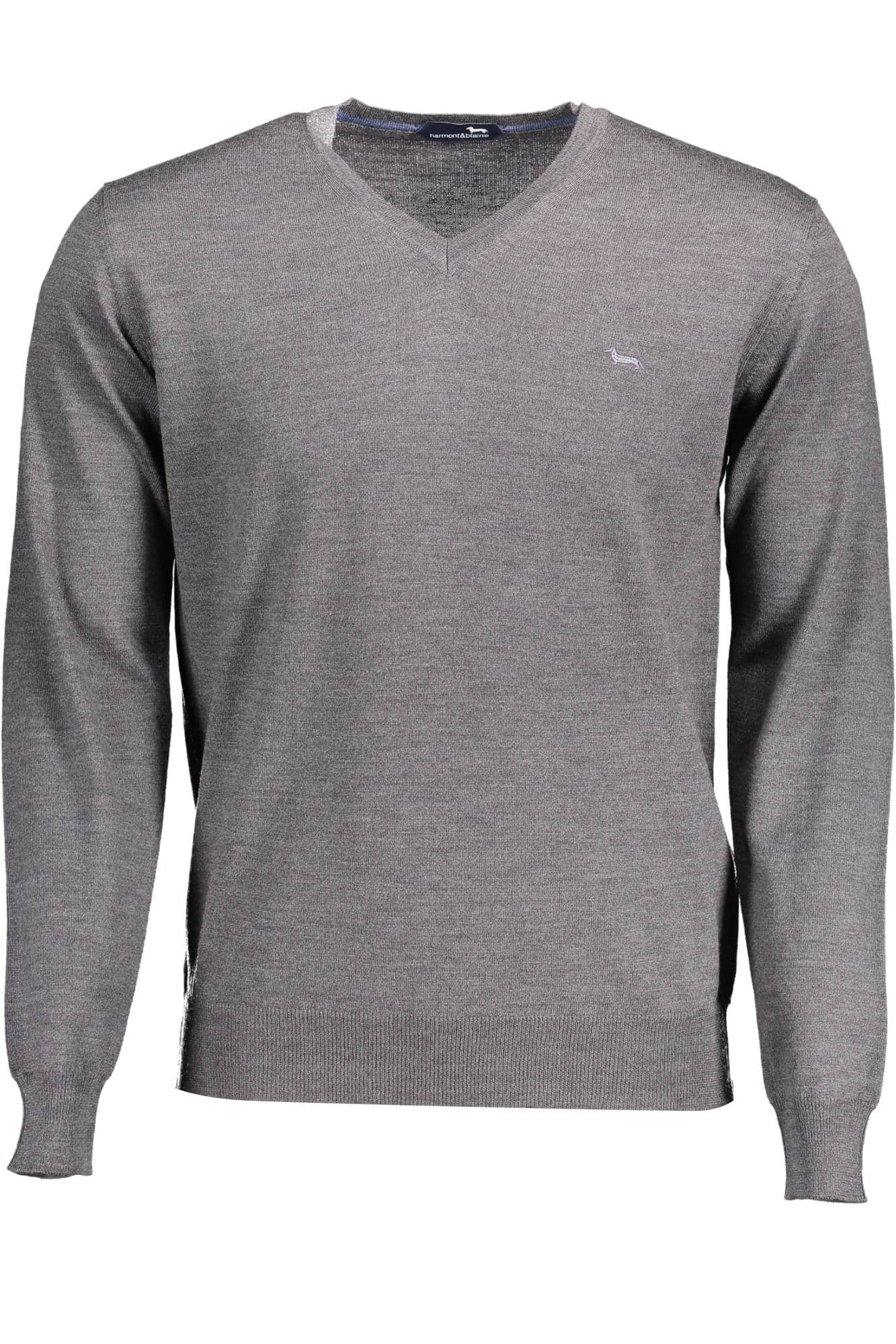 HARMONT & BLAINE HERREN GRAU PULLOVER