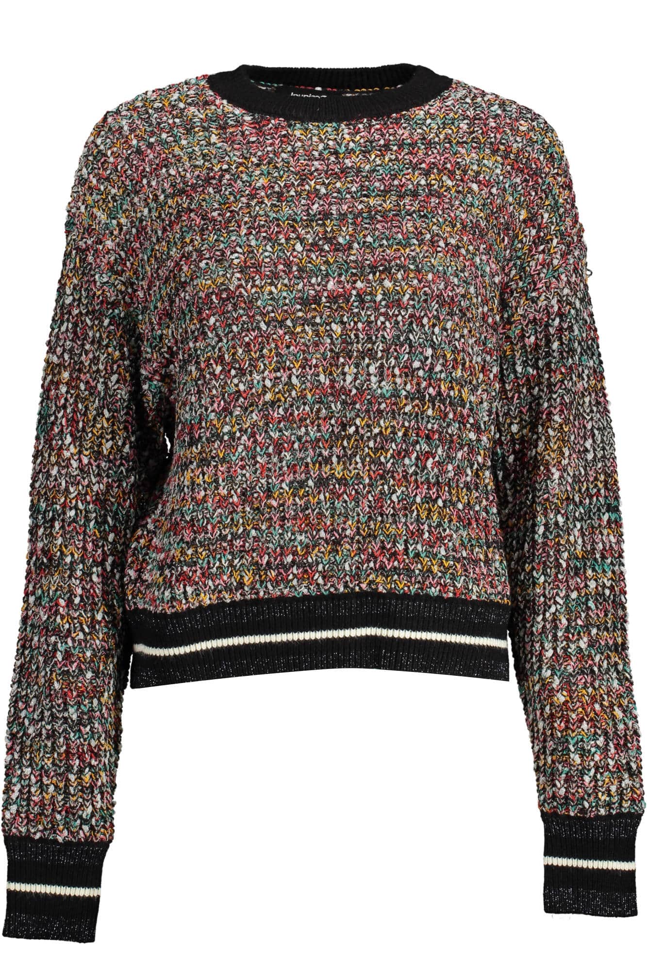 DESIGUAL PULLOVER DAMEN SCHWARZ