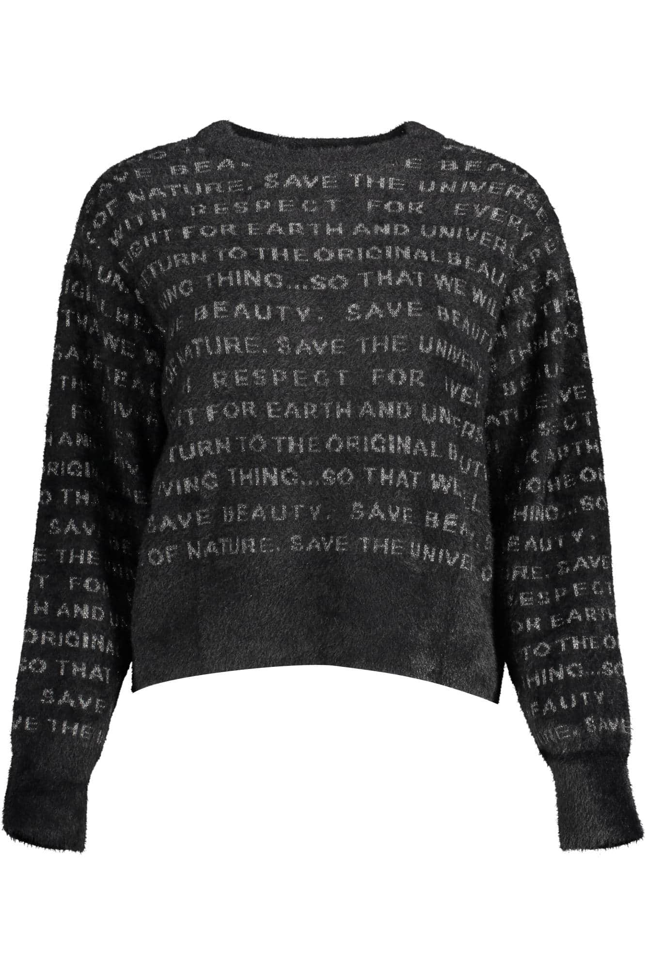 DESIGUAL PULLOVER DAMEN SCHWARZ