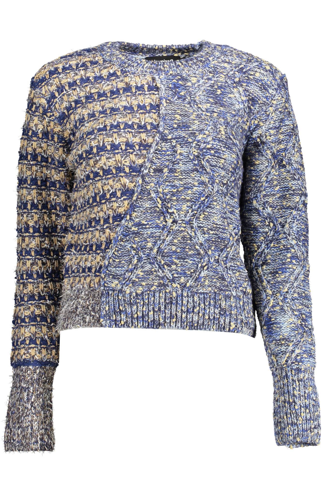 DESIGUAL DAMEN BLAU PULLOVER