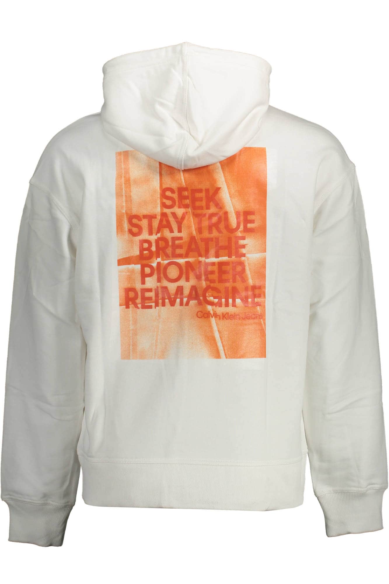 CALVIN KLEIN SWEATSHIRT OHNE REISSVERSCHLUSS HERREN WEISS