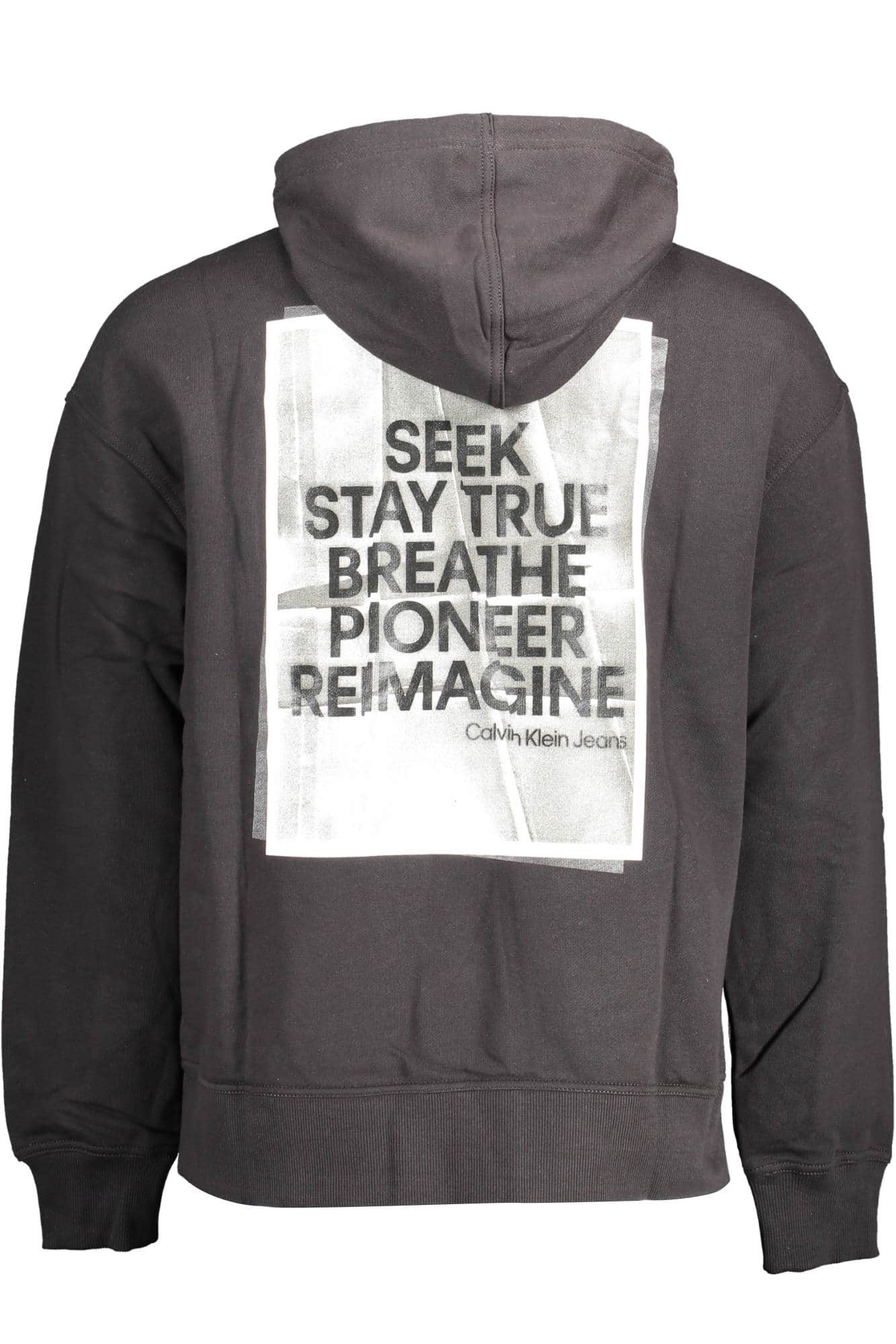CALVIN KLEIN SWEATSHIRT OHNE REISSVERSCHLUSS HERREN WEISS