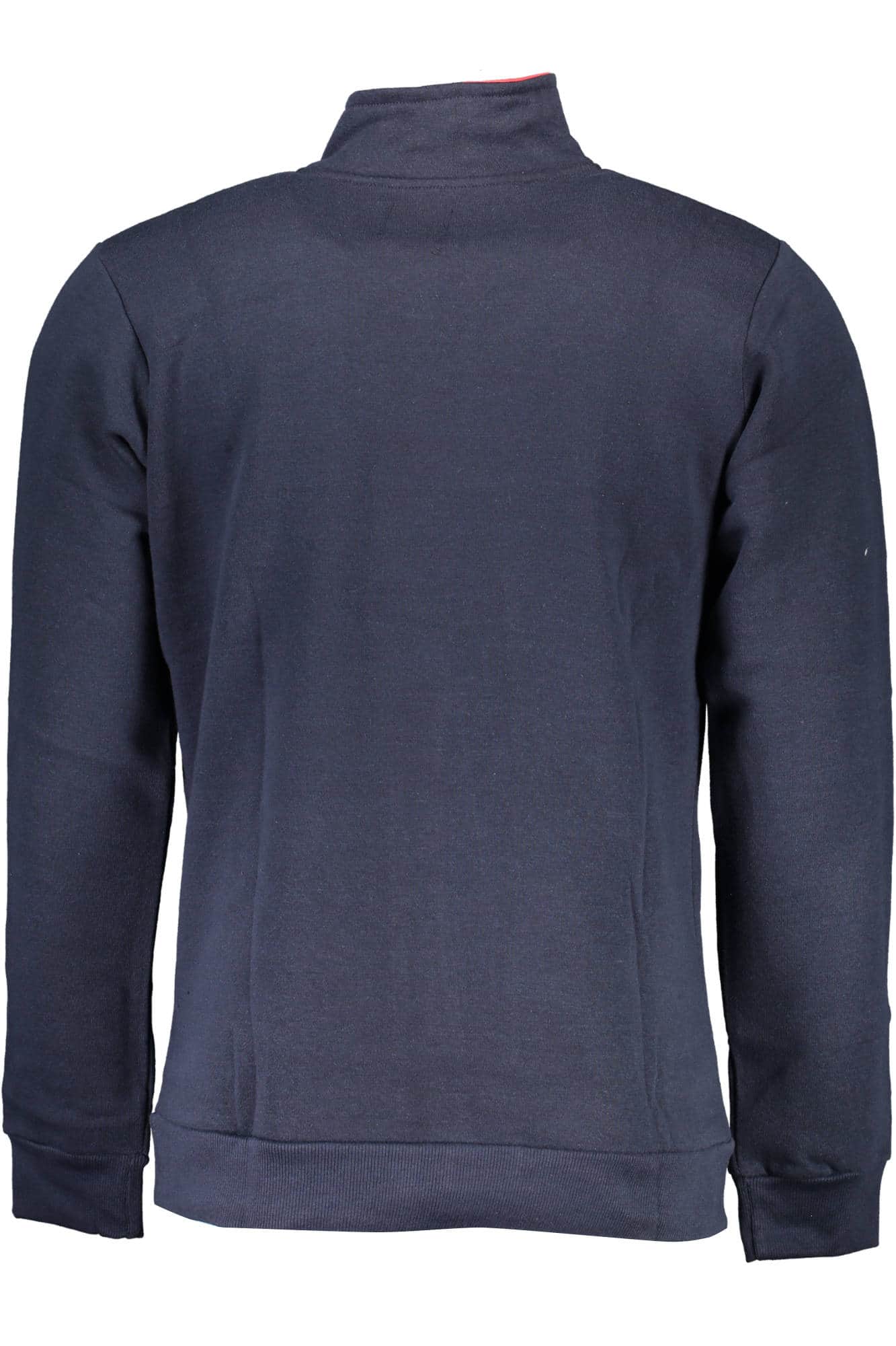 GIAN MARCO VENTURI HERREN BLAU SWEATSHIRT MIT REISSVERSCHLUSS