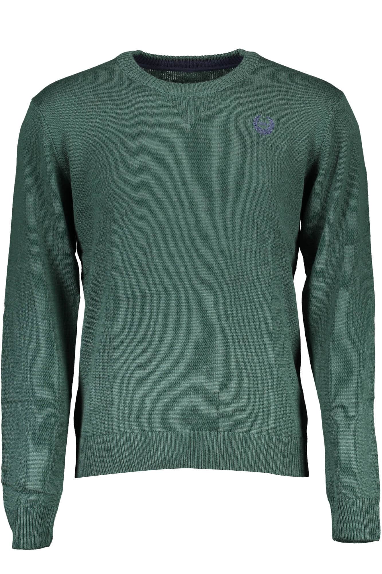 GIAN MARCO VENTURI HERREN GRÜN PULLOVER