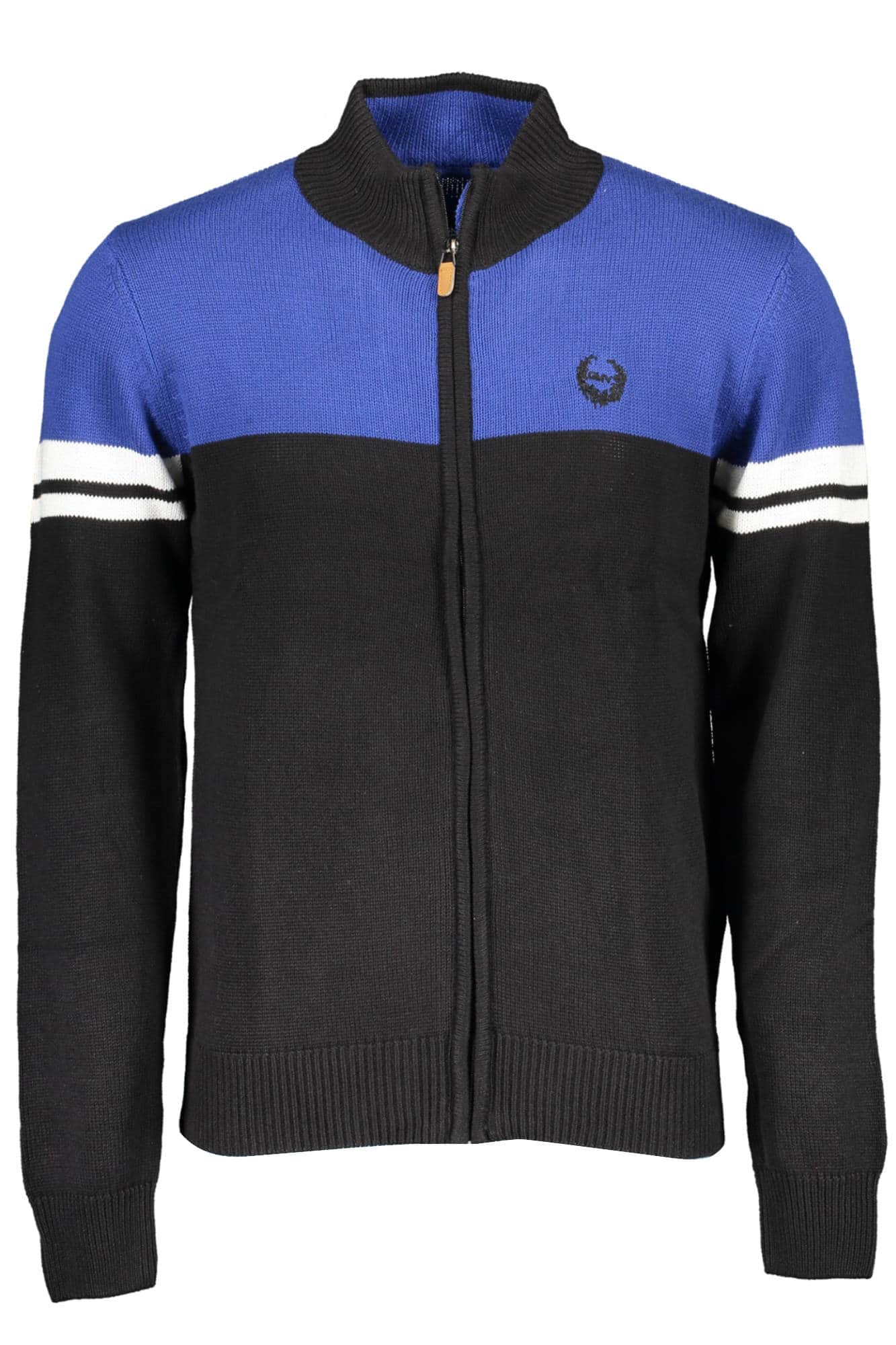 GIAN MARCO VENTURI HERREN SCHWARZ STRICKJACKE