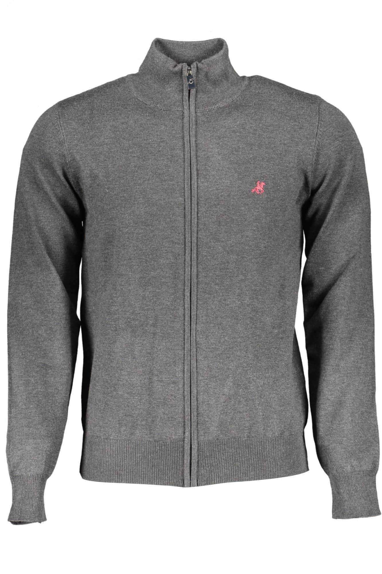 US GRAND STRICKJACKE HERREN GRAU