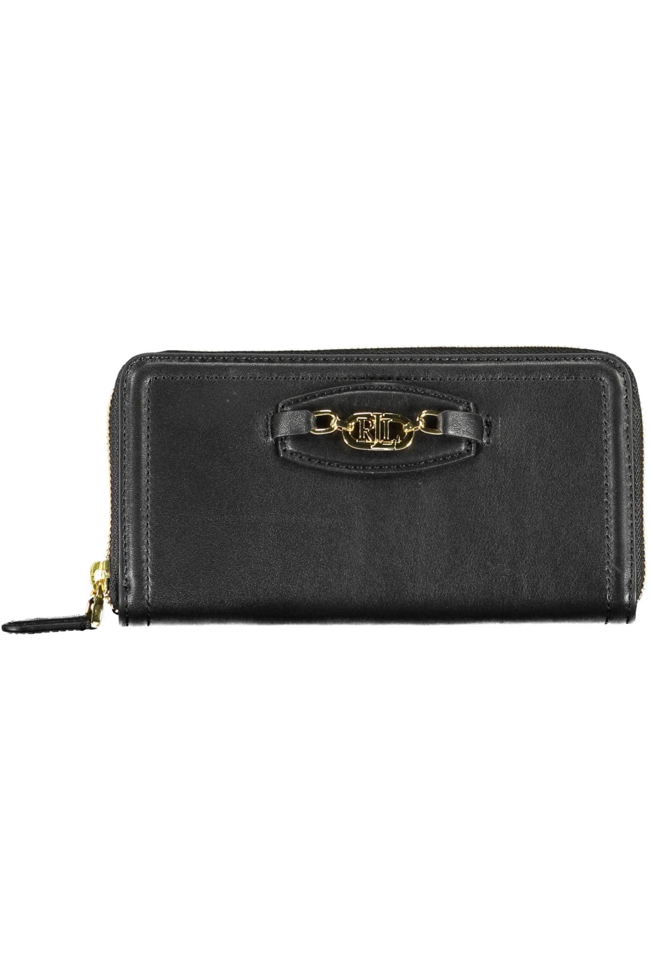 RALPH LAUREN DAMEN GELDBÖRSE SCHWARZ