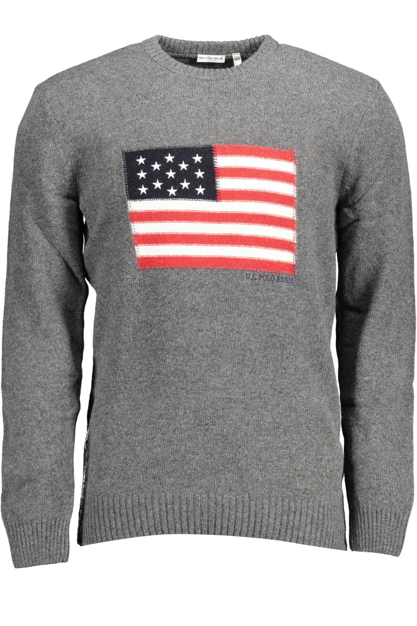 US POLO ASSN. HERREN BLAU PULLOVER