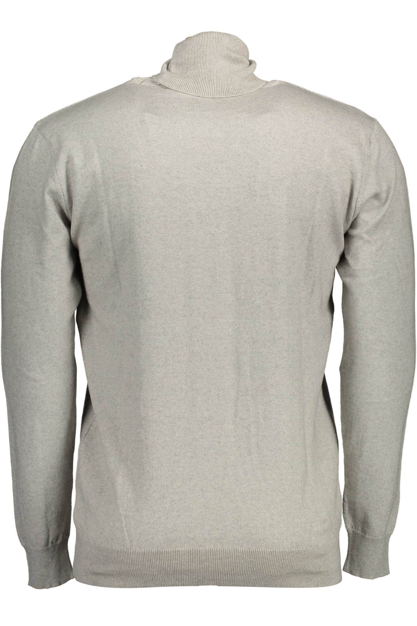 US POLO ASSN. HERREN GRAU ROLLKRAGEN