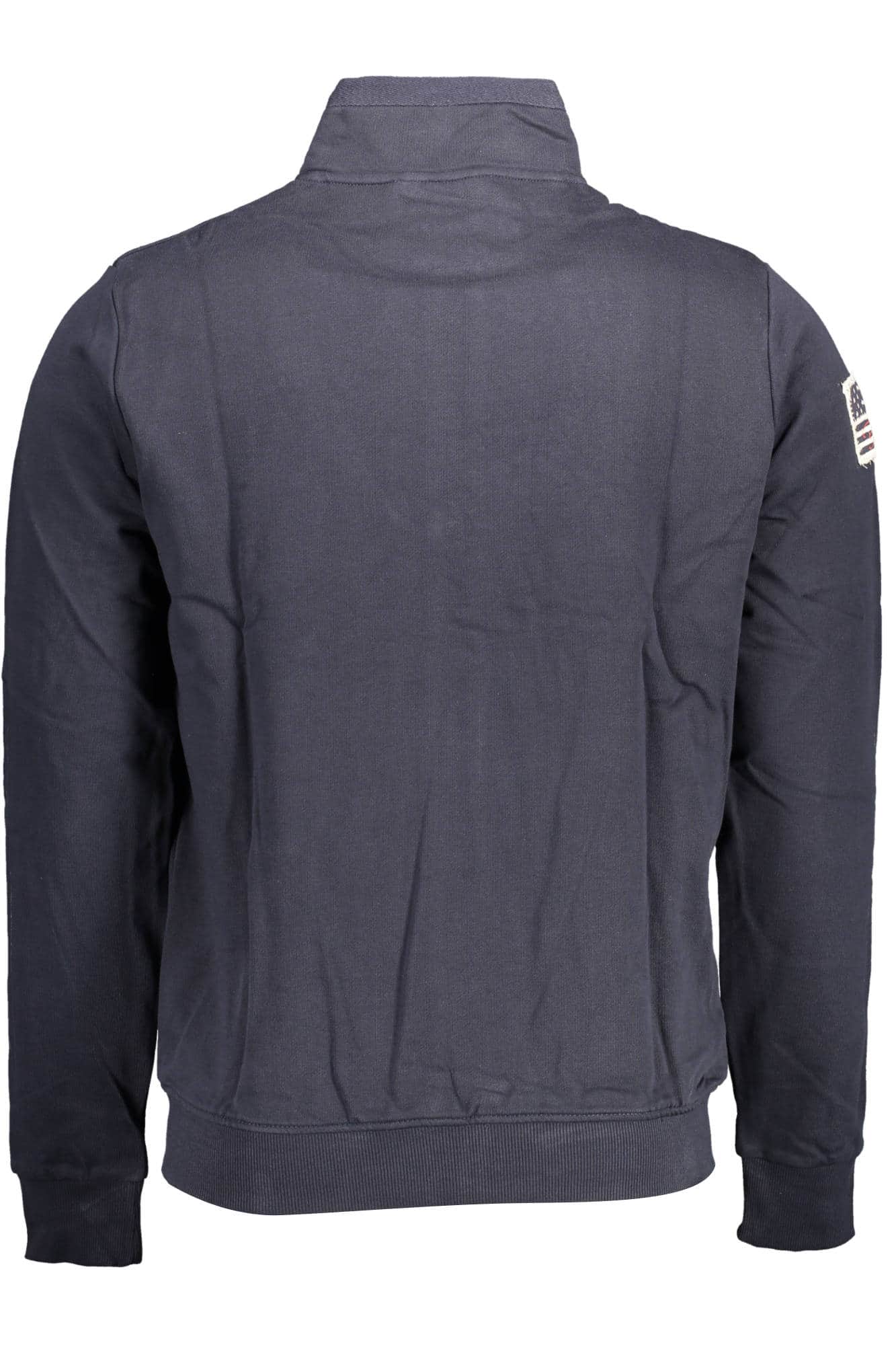 US POLO ASSN. HERREN LILA MIT REISSVERSCHLUSS SWEATSHIRT