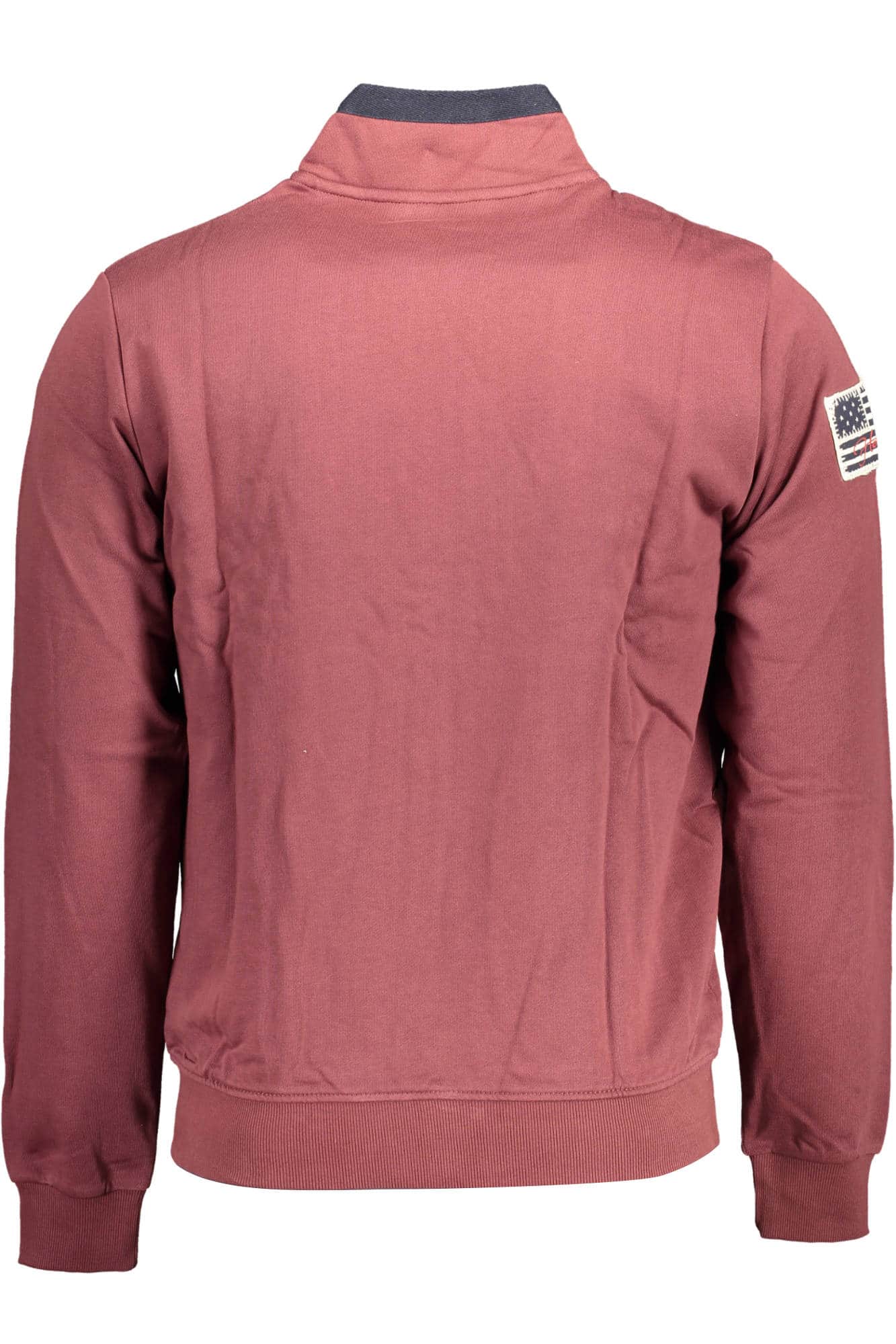 US POLO ASSN. HERREN LILA MIT REISSVERSCHLUSS SWEATSHIRT