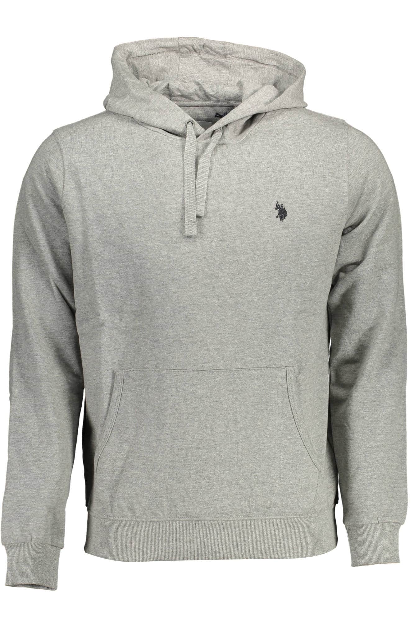US POLO ASSN. HERREN SCHWARZ MIT REISSVERSCHLUSS SWEATSHIRT