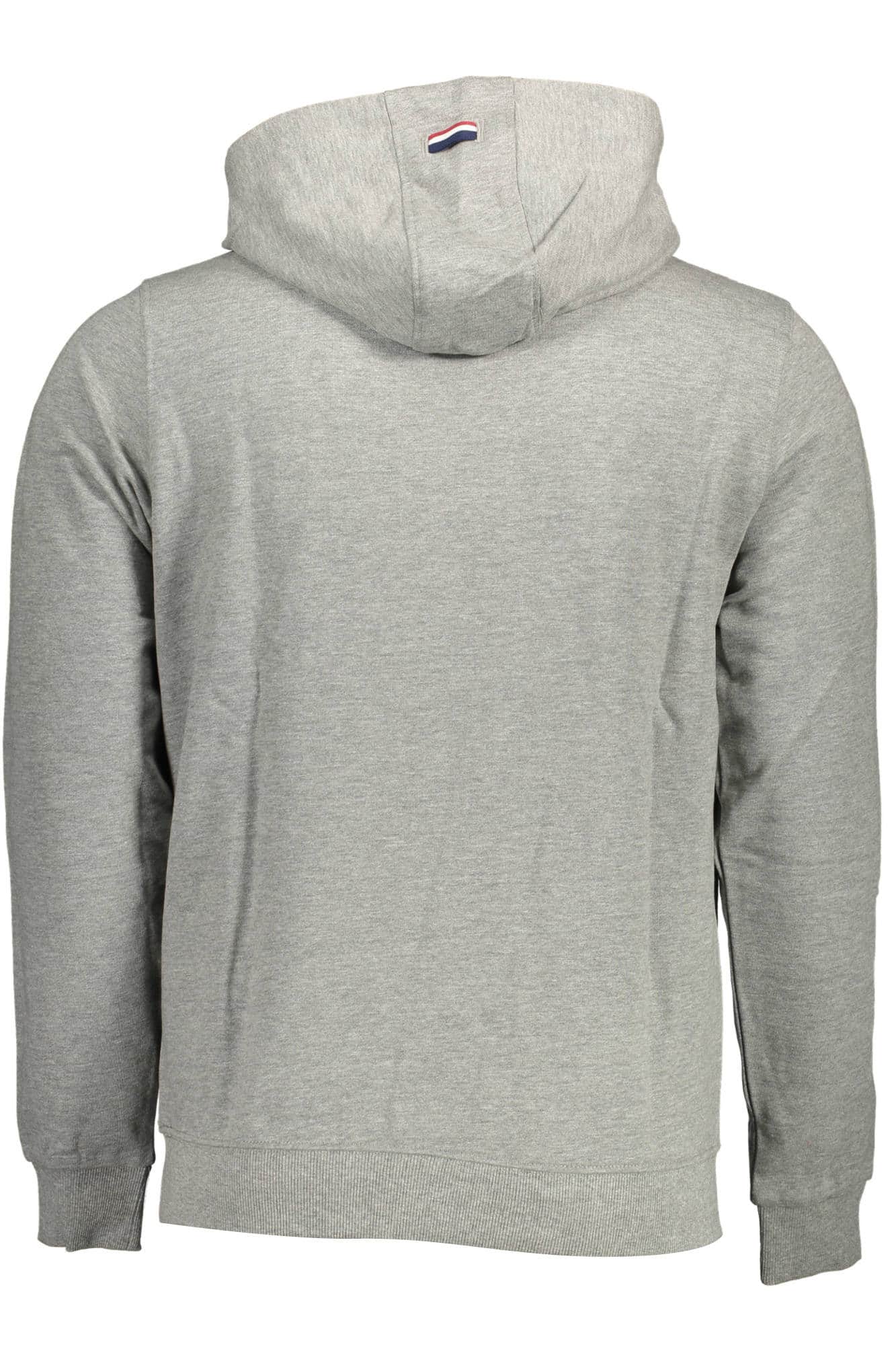 US POLO ASSN. HERREN SCHWARZ MIT REISSVERSCHLUSS SWEATSHIRT