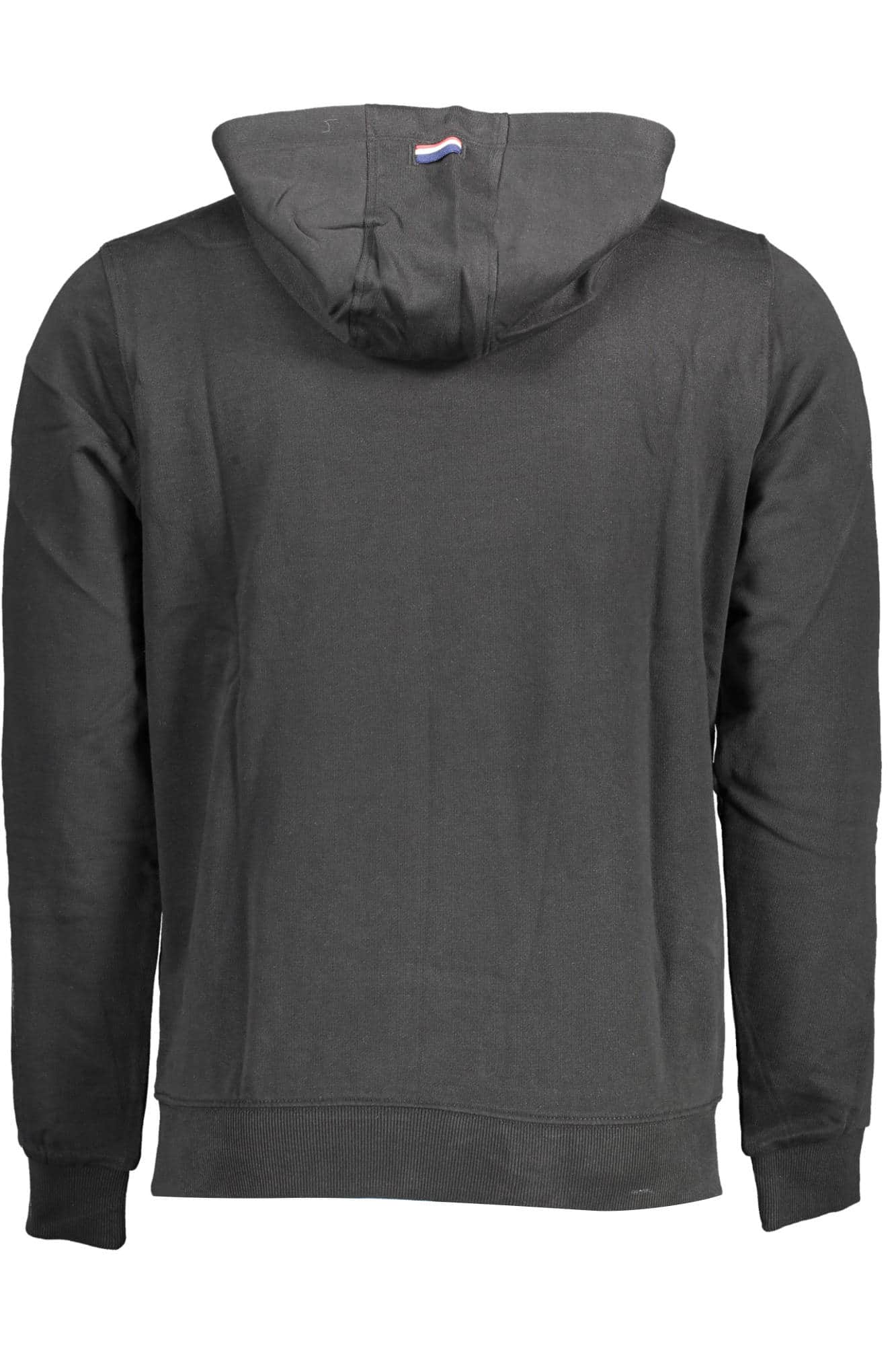 US POLO ASSN. HERREN SCHWARZ MIT REISSVERSCHLUSS SWEATSHIRT