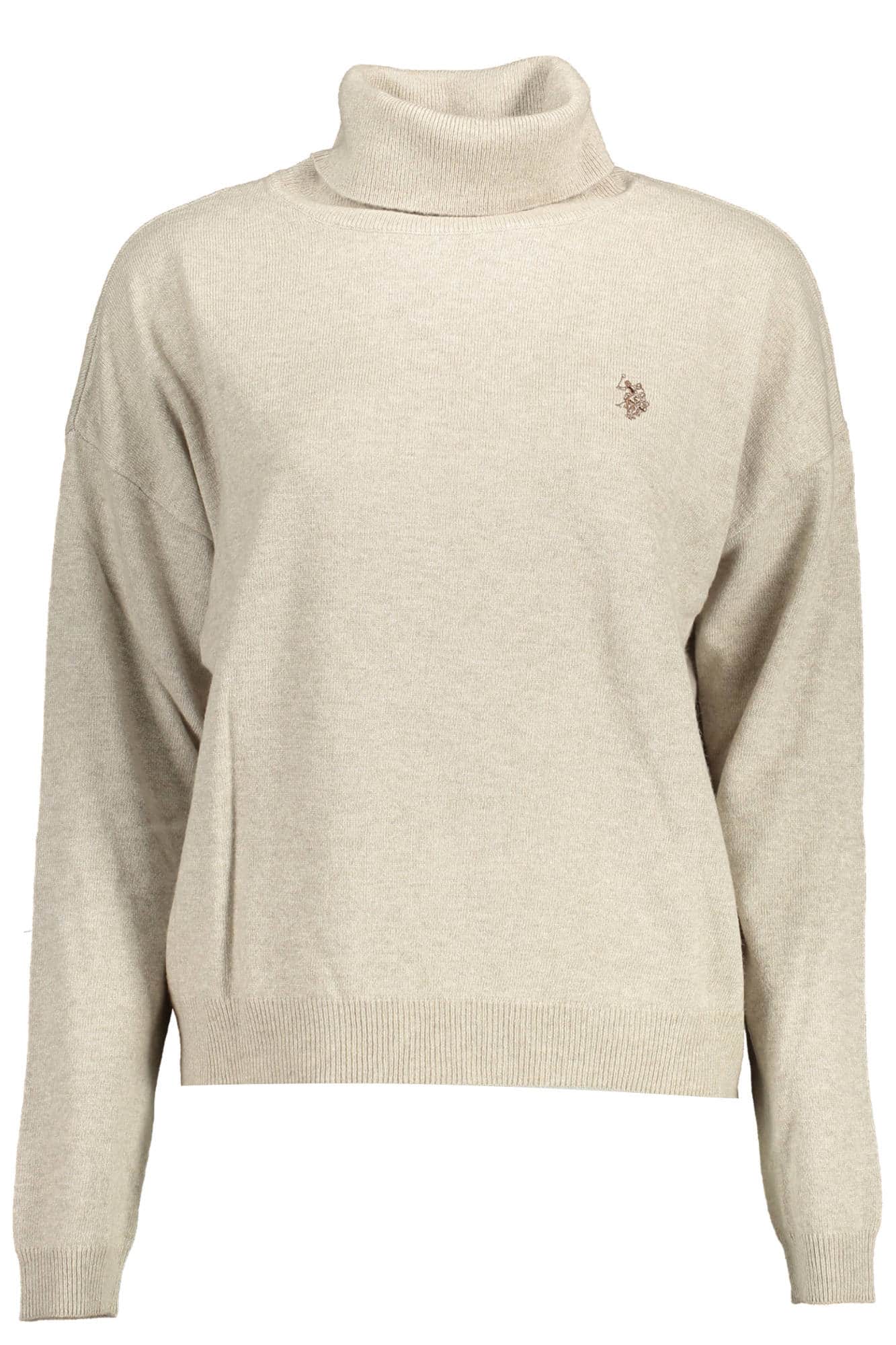 US POLO ASSN. DAMEN BLAU ROLLKRAGEN