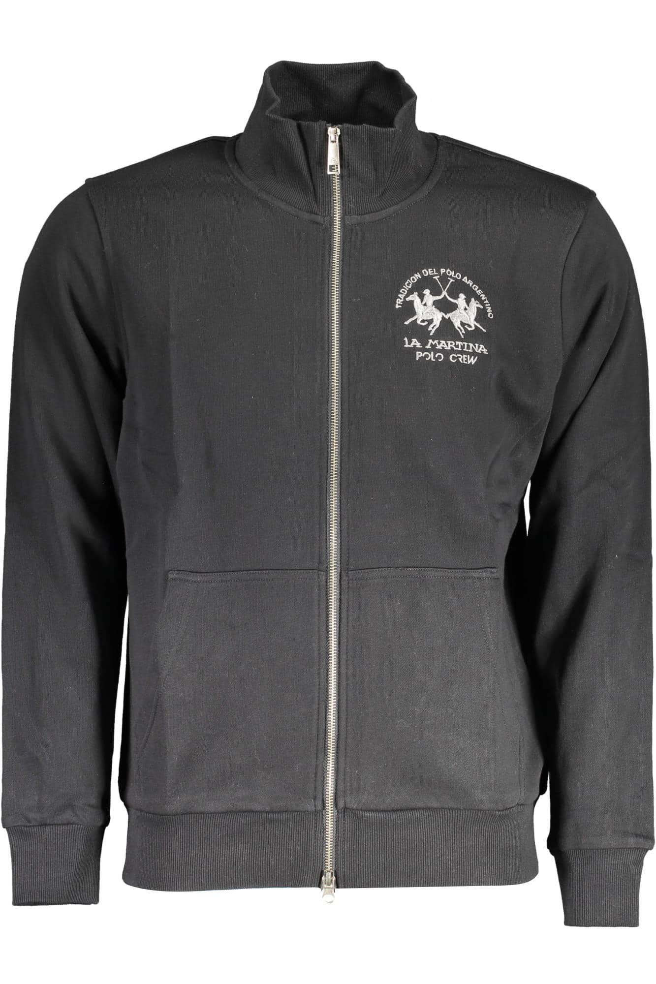 LA MARTINA HERREN SCHWARZ MIT REISSVERSCHLUSS SWEATSHIRT