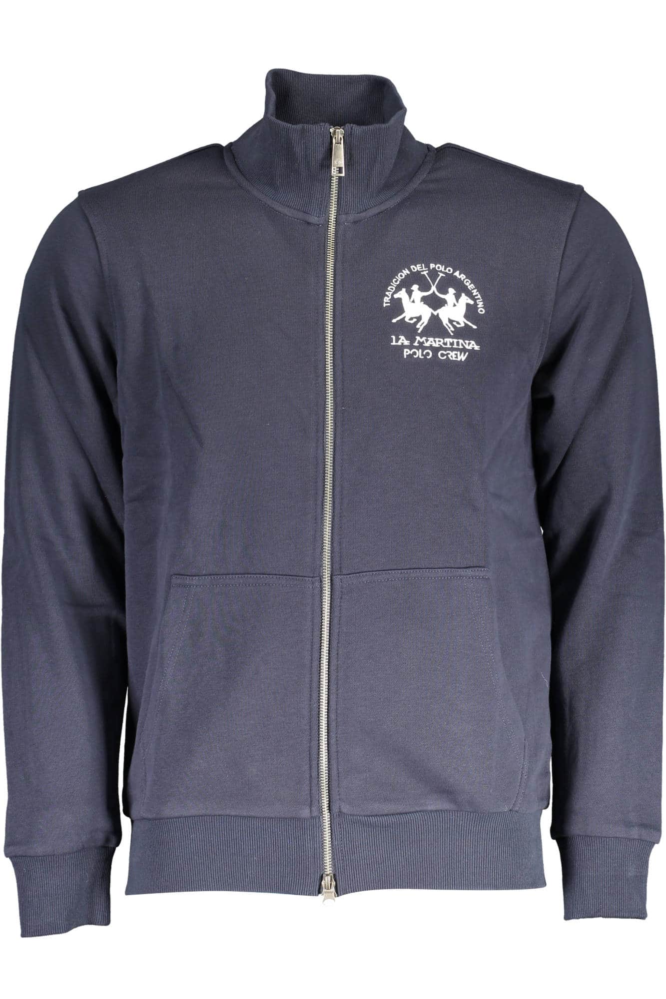 LA MARTINA HERREN BLAU MIT REISSVERSCHLUSS SWEATSHIRT