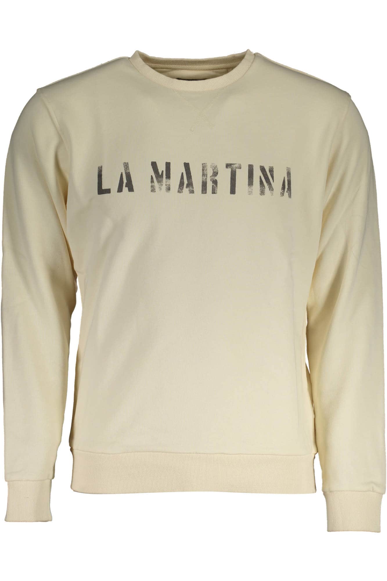 LA MARTINA WEISS HERREN SWEATSHIRT OHNE REISSVERSCHLUSS