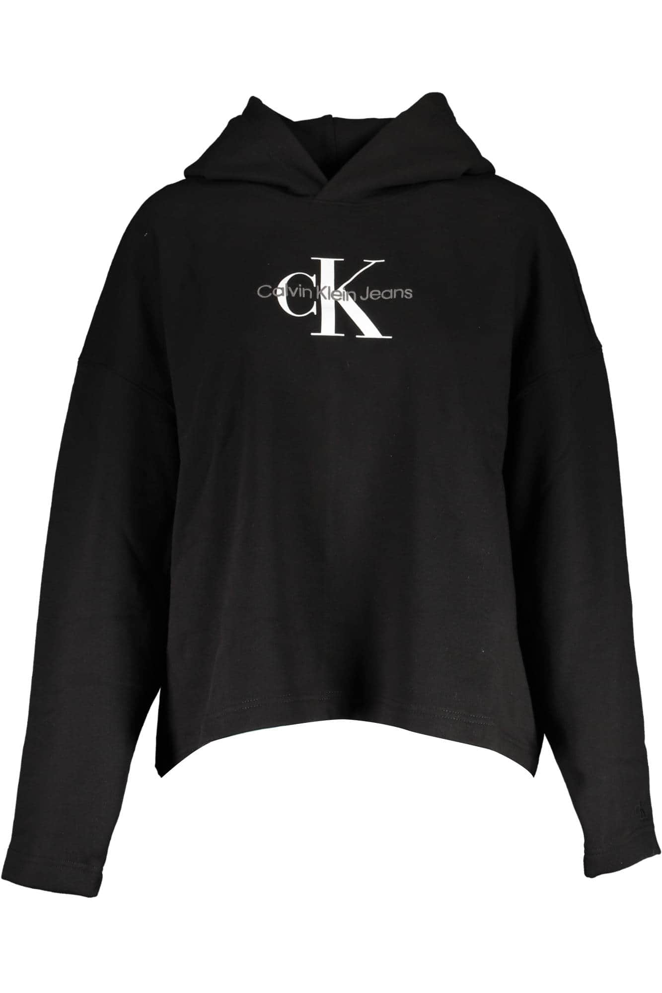 CALVIN KLEIN SWEATSHIRT OHNE REISSVERSCHLUSS DAMEN SCHWARZ