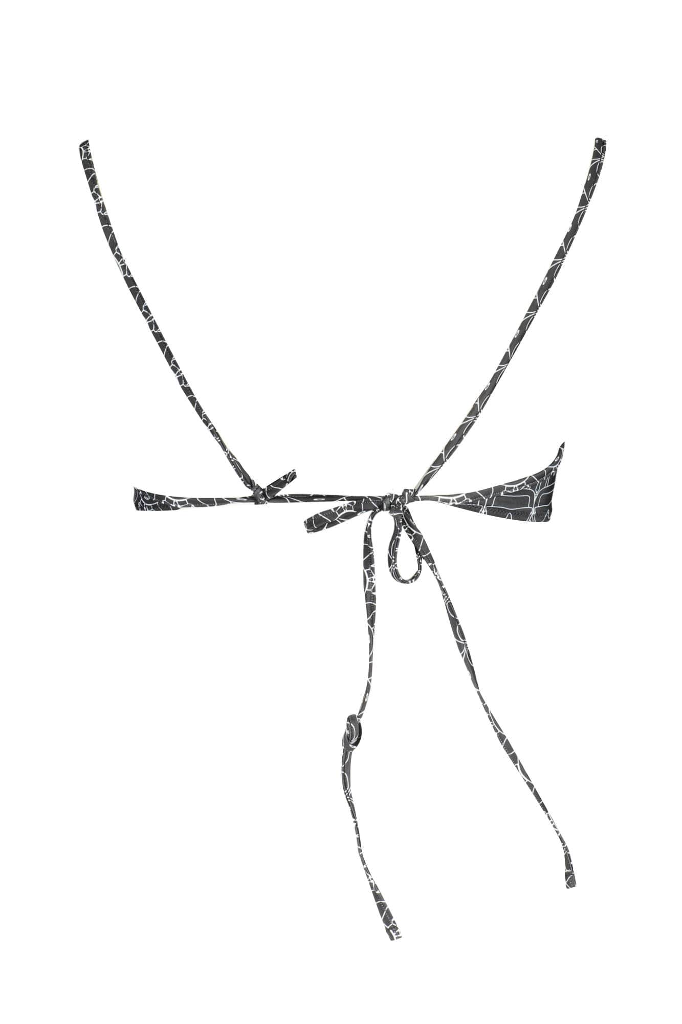 KARL LAGERFELD BADEMODE TOP DAMEN BADEMODE SCHWARZ
