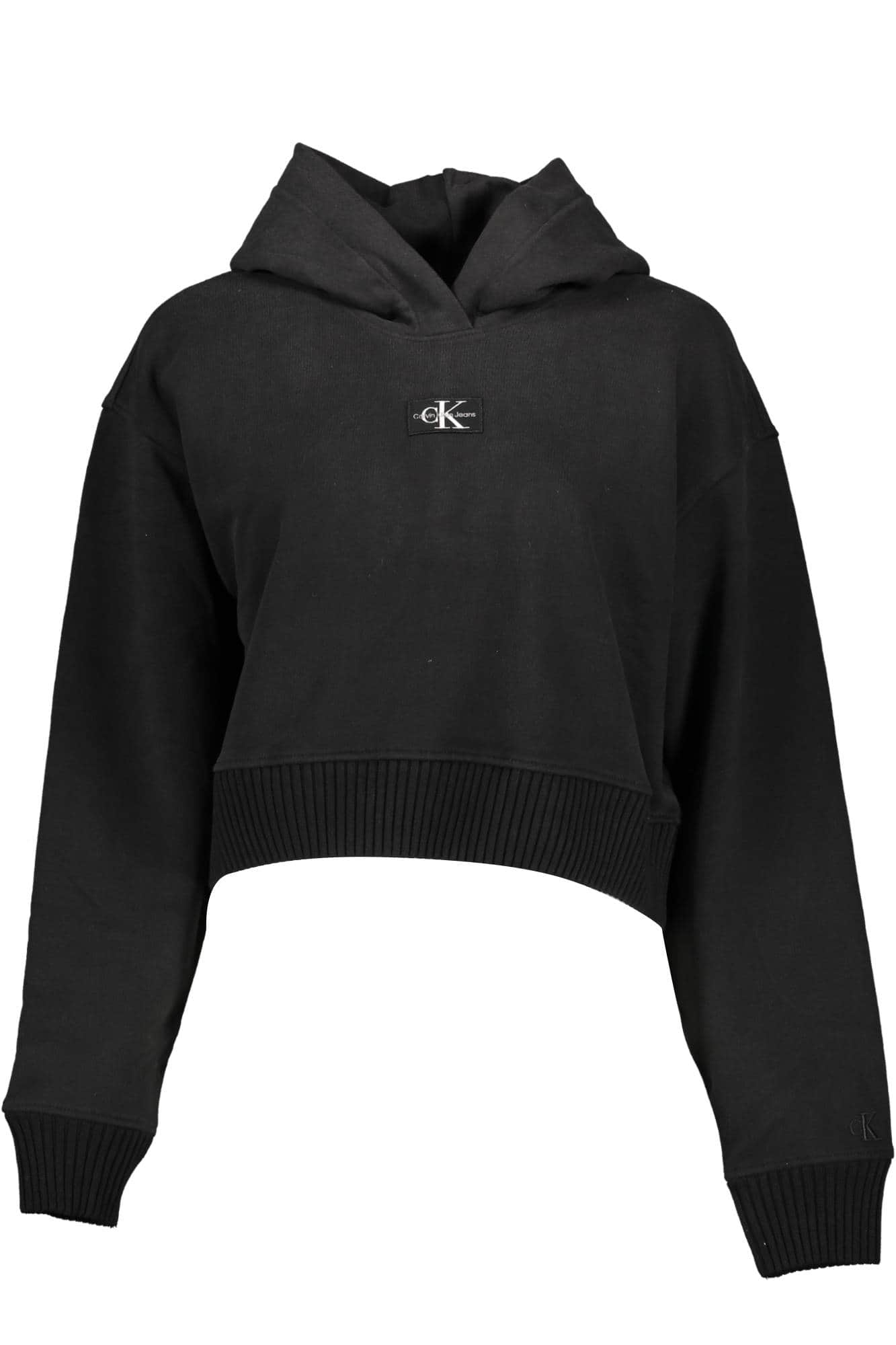 CALVIN KLEIN SWEATSHIRT OHNE REISSVERSCHLUSS DAMEN SCHWARZ