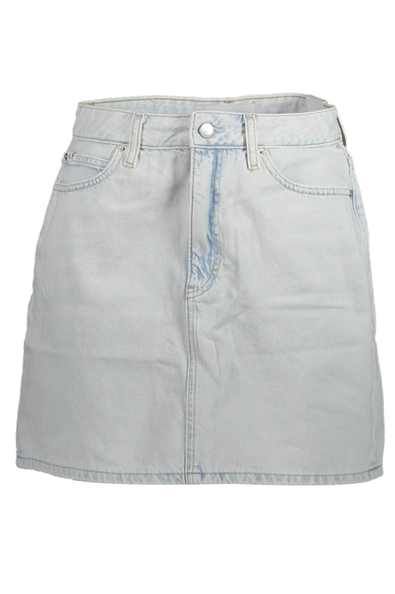 CALVIN KLEIN DAMEN LEICHT BLAU KURZ ROCK